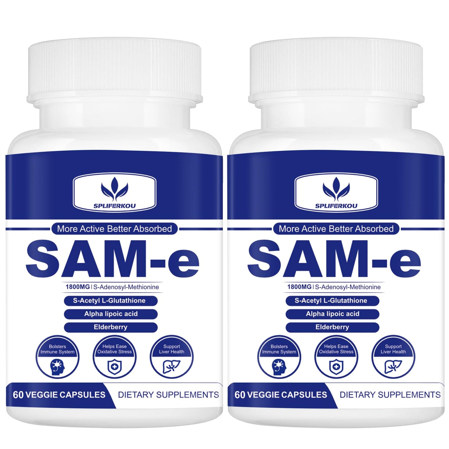 Spliferkou SAM-e(S-adenosyl-L-methionine) Complex 120 Capsules