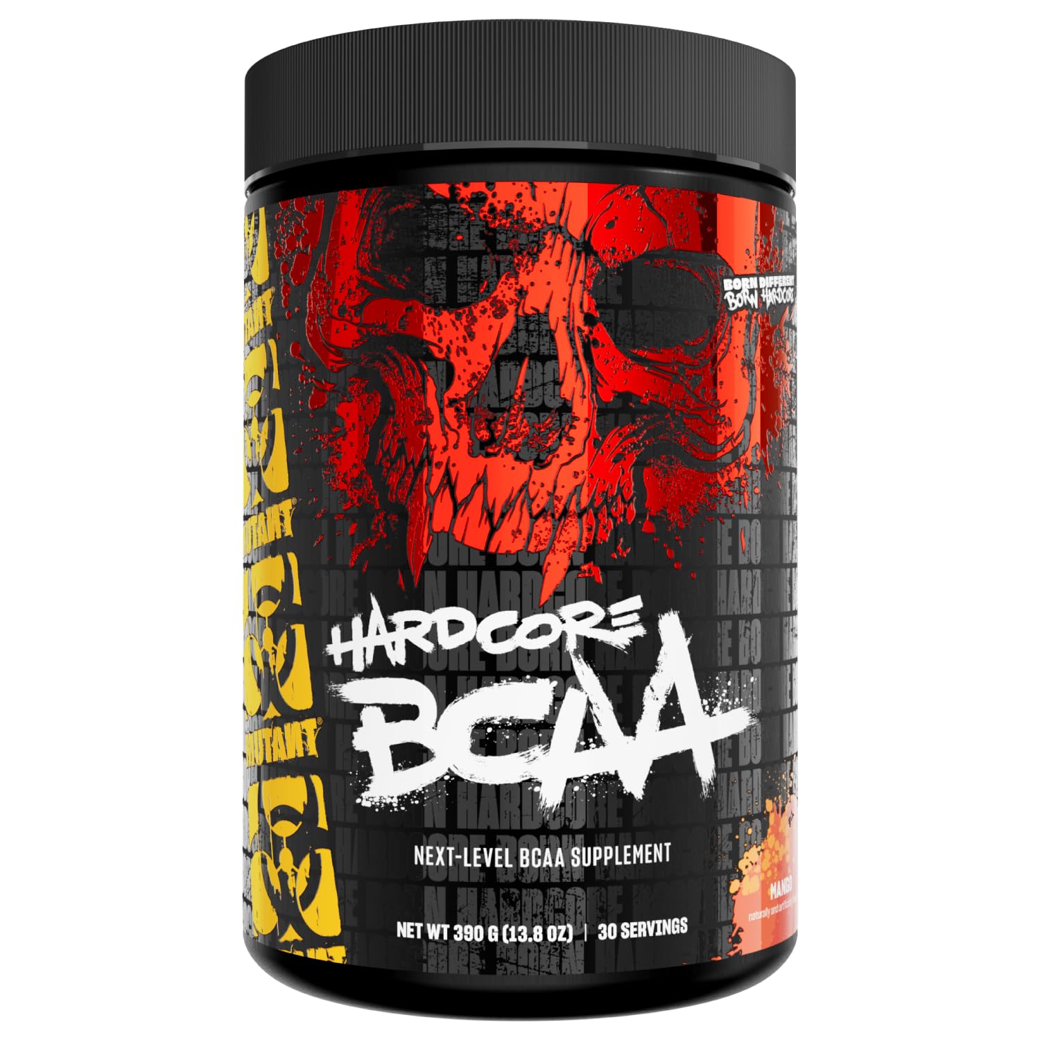 Mutant Hardcore BCAA Powder 13.8 Ounce, 30 Servings Mango