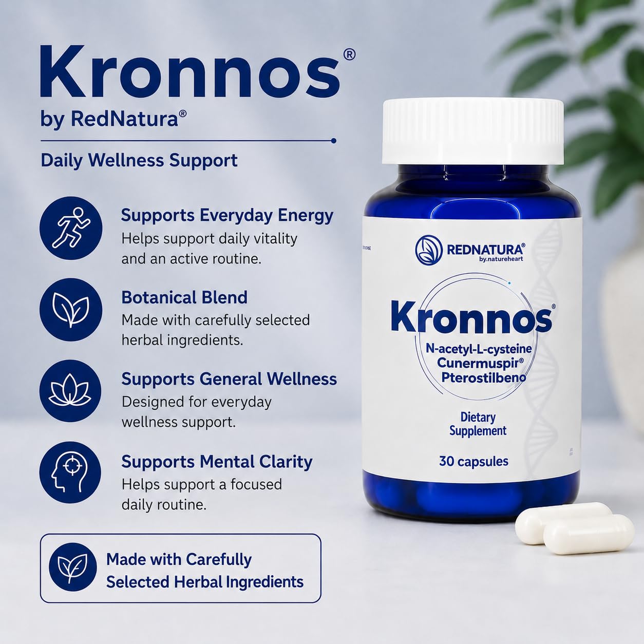 Red Natura Kronos Capsule 30 Capsules
