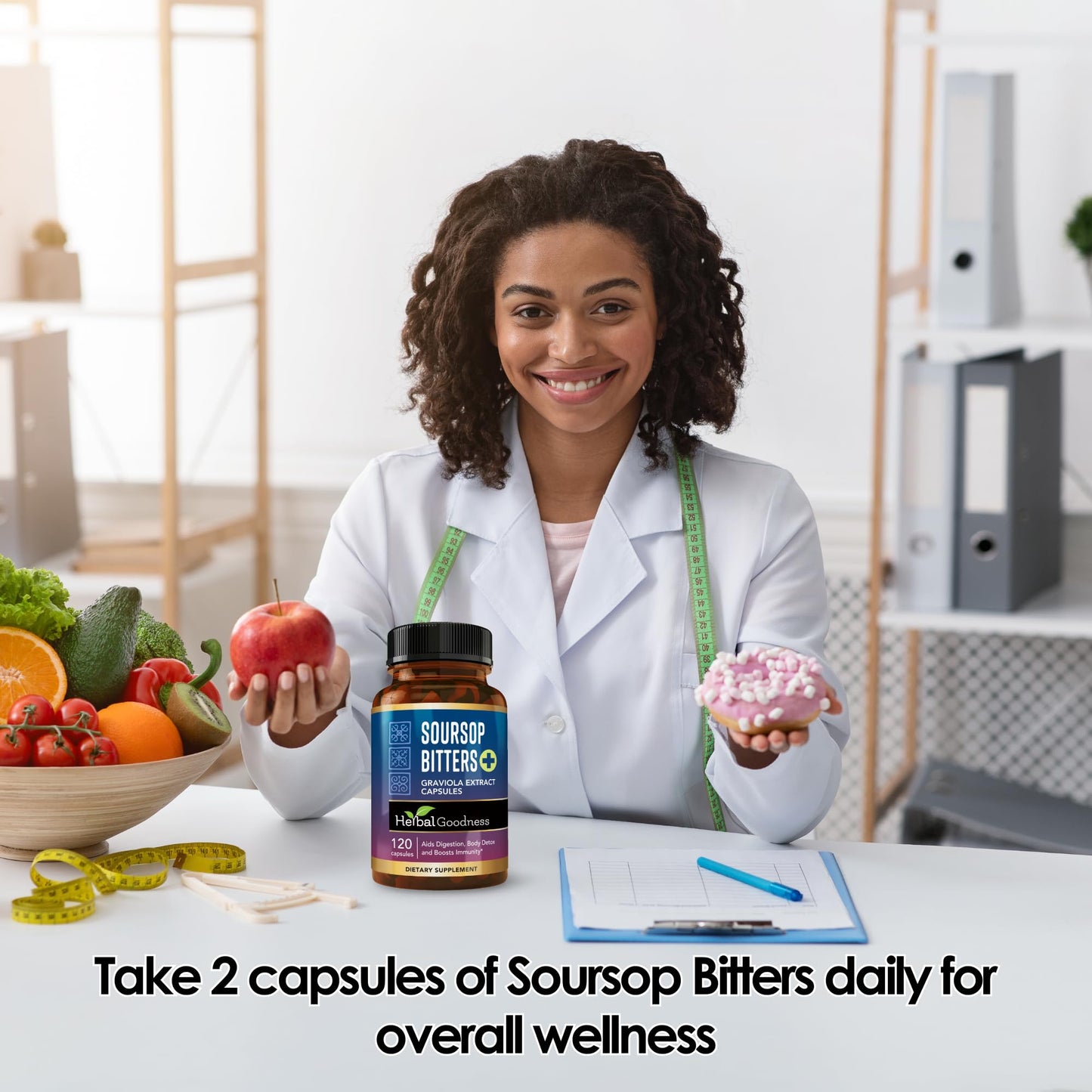 Herbal Goodness Soursop Bitters Capsules 120