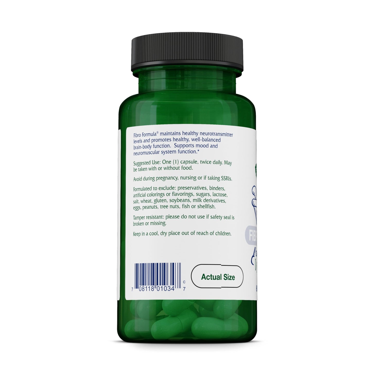 Vitanica FibroFormula Neuromuscular Relaxation & Neurotransmitter Support 60 Capsules
