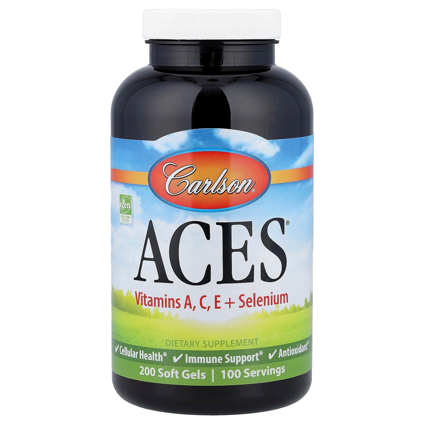 Carlson Aces Antioxidant Formula Softgel, 200 Softgels