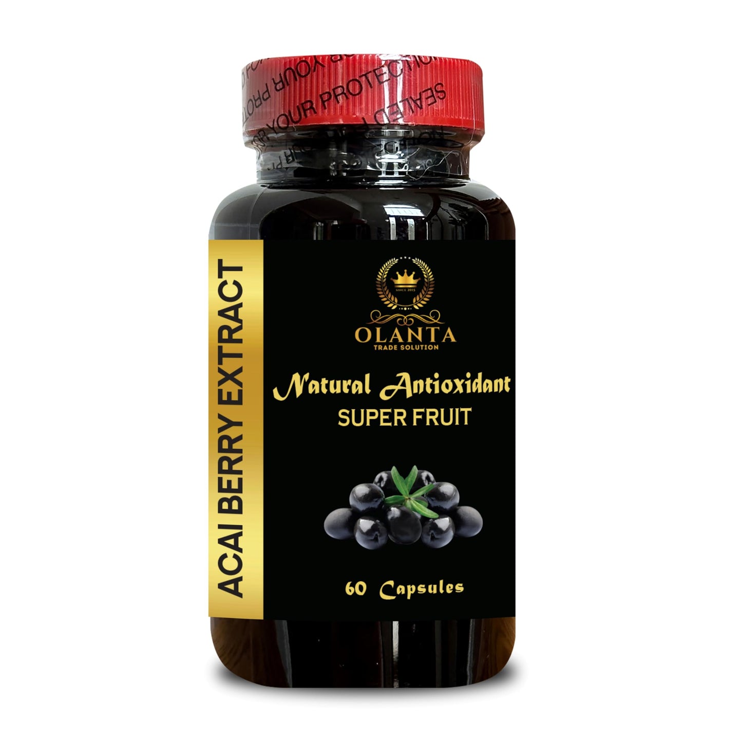 OLANTA TRADE SOLUTION Acai Berry Extract 60 Capsules