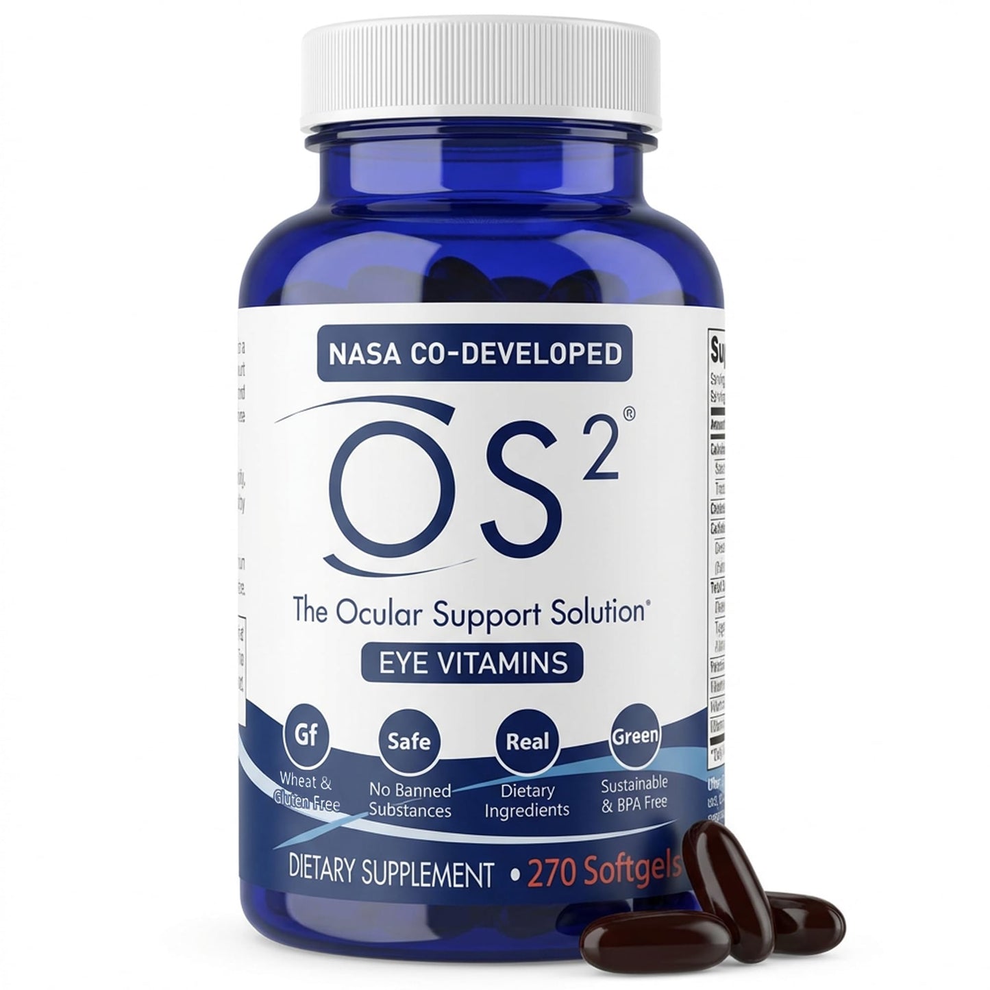 Nugevity OS2 Ocular Support Solution Softgels 270