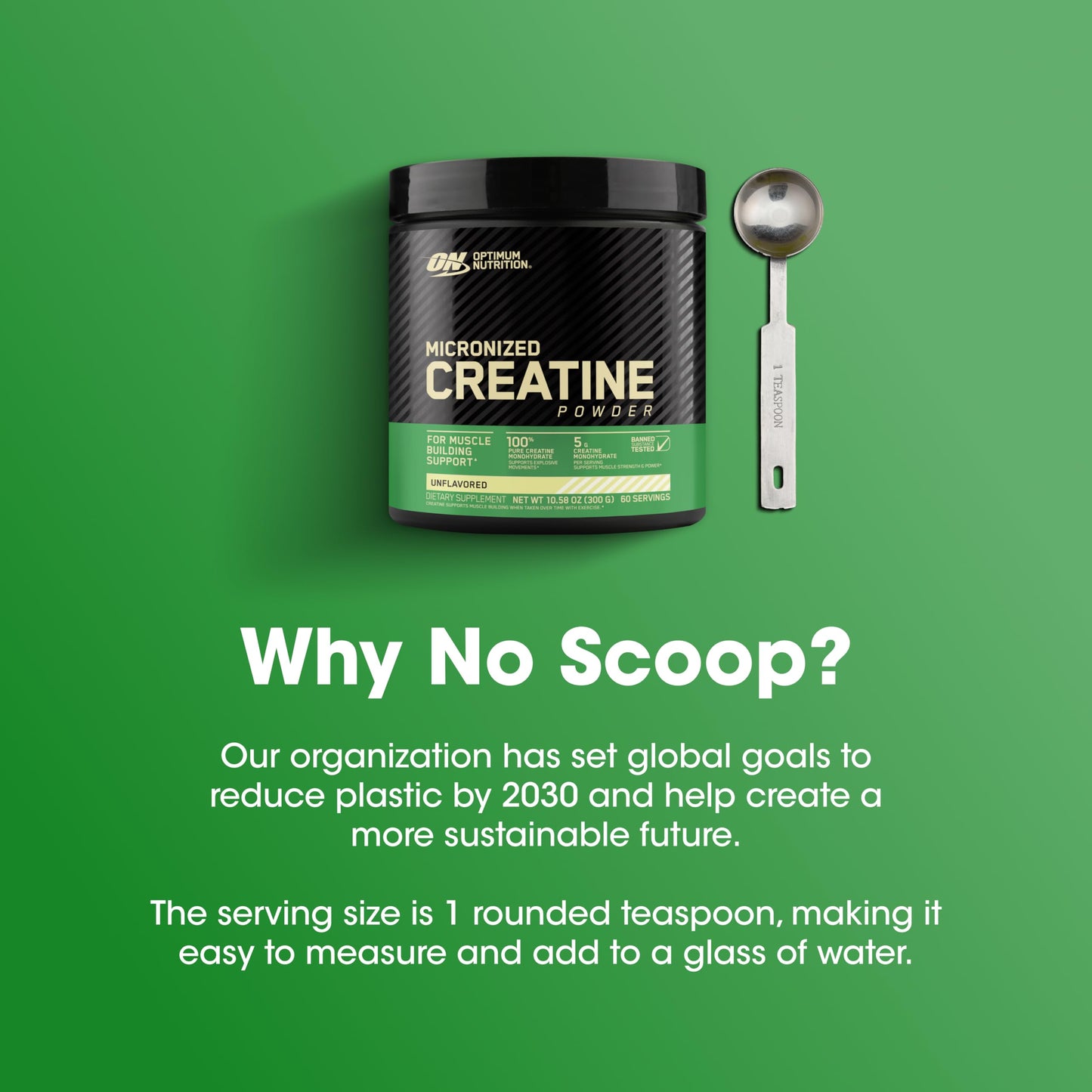 Optimum Nutrition Micronized Creatine Monohydrate Powder 10.6