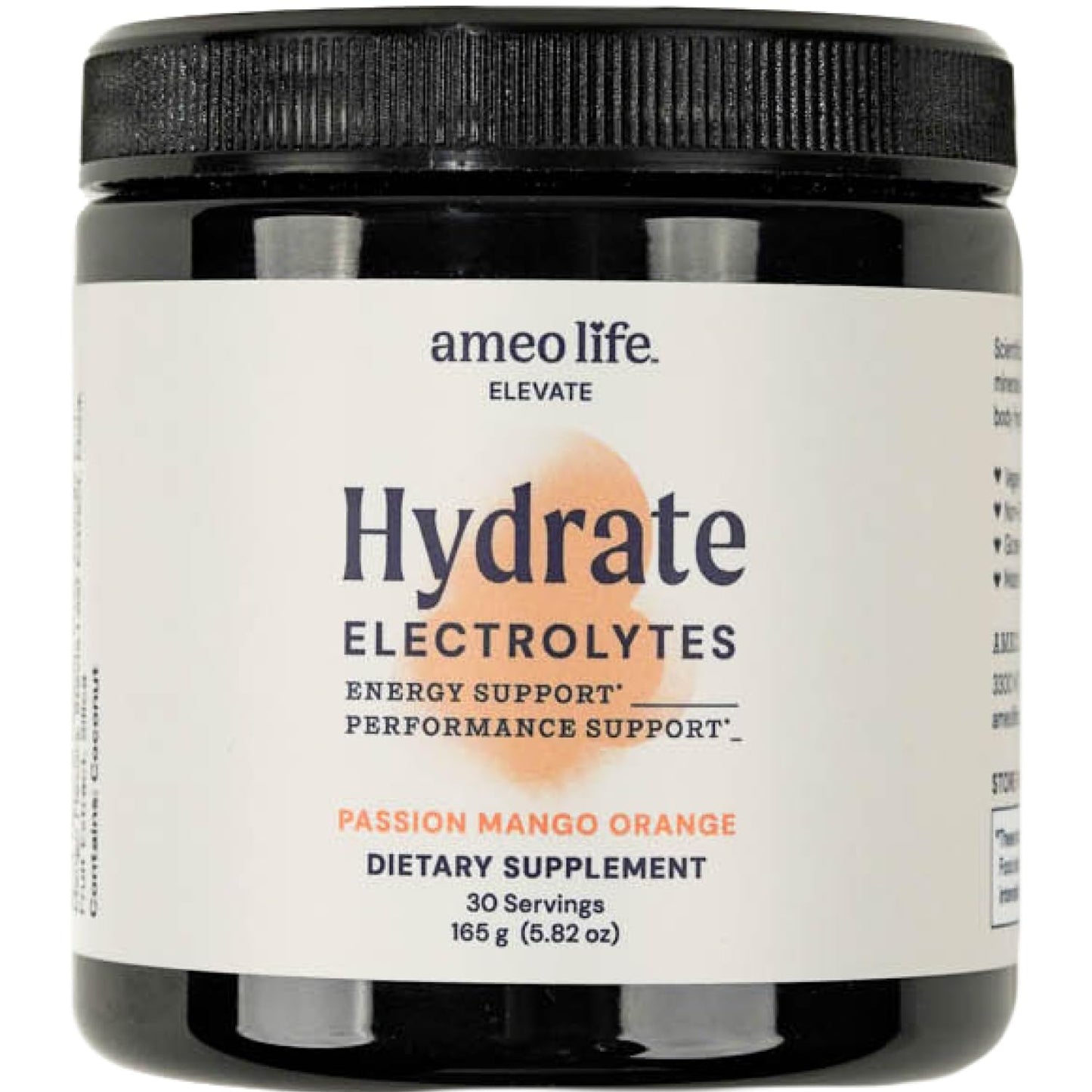 Ameo Life Hydrate Electrolyte Powder 5.82 Ounce