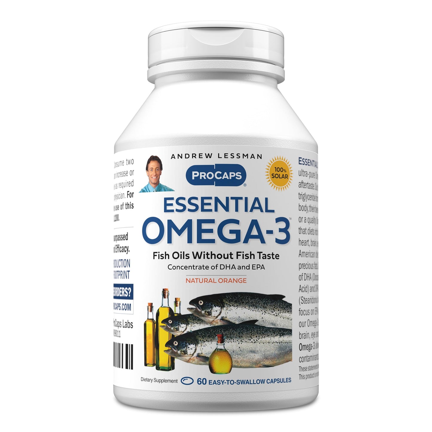 Andrew Lessman ProCaps Essential Omega-3 Orange 60 Capsules