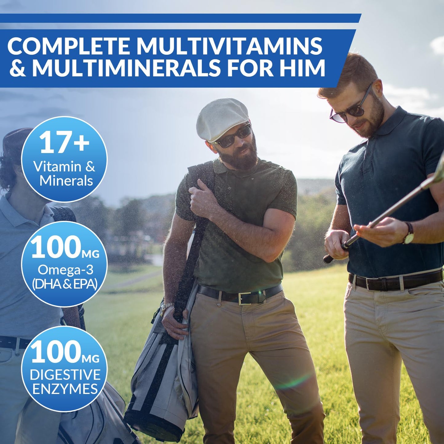 WEEVIT Multivitamin for Men Gummies 120 Count