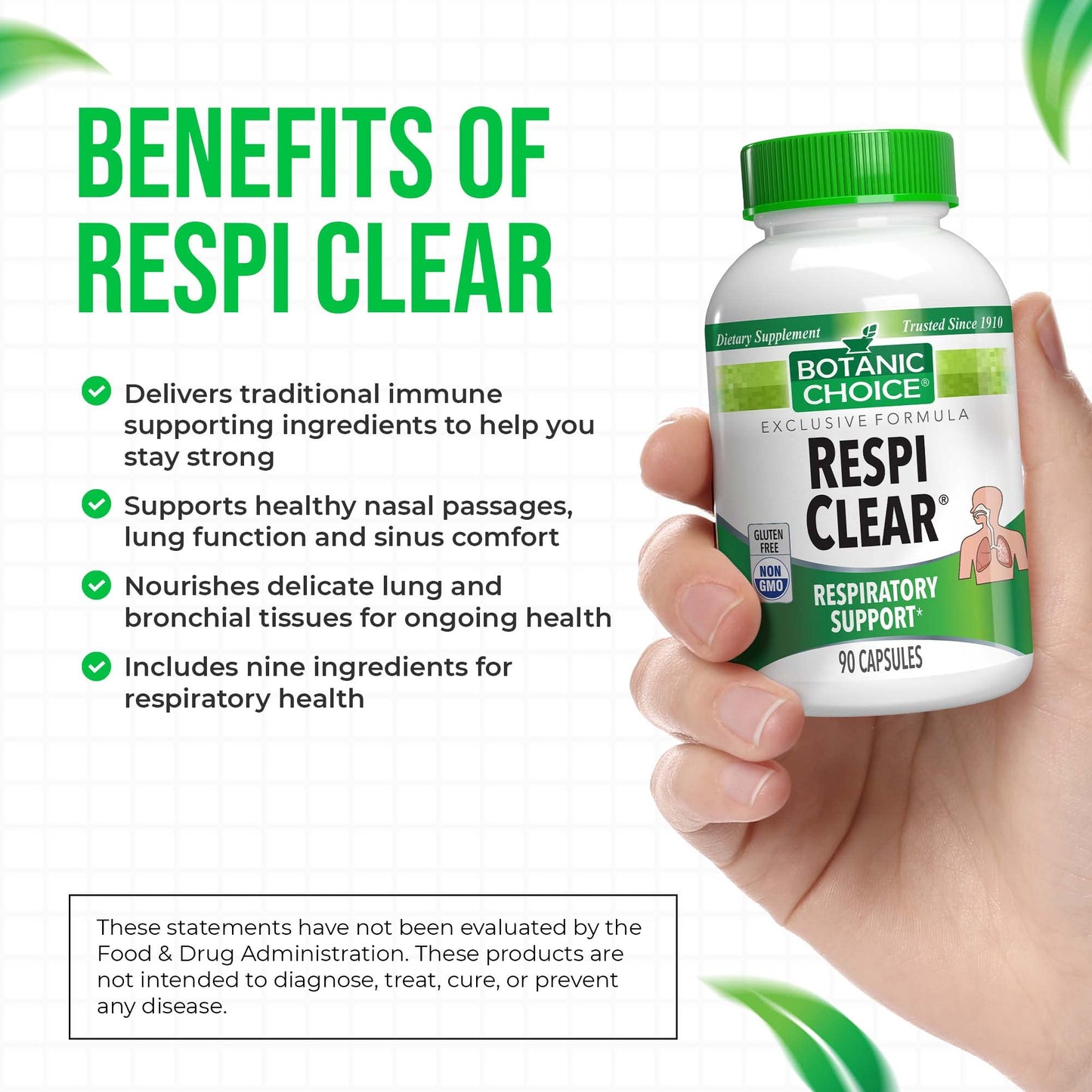 Botanic Choice Respi Clear Capsule 90