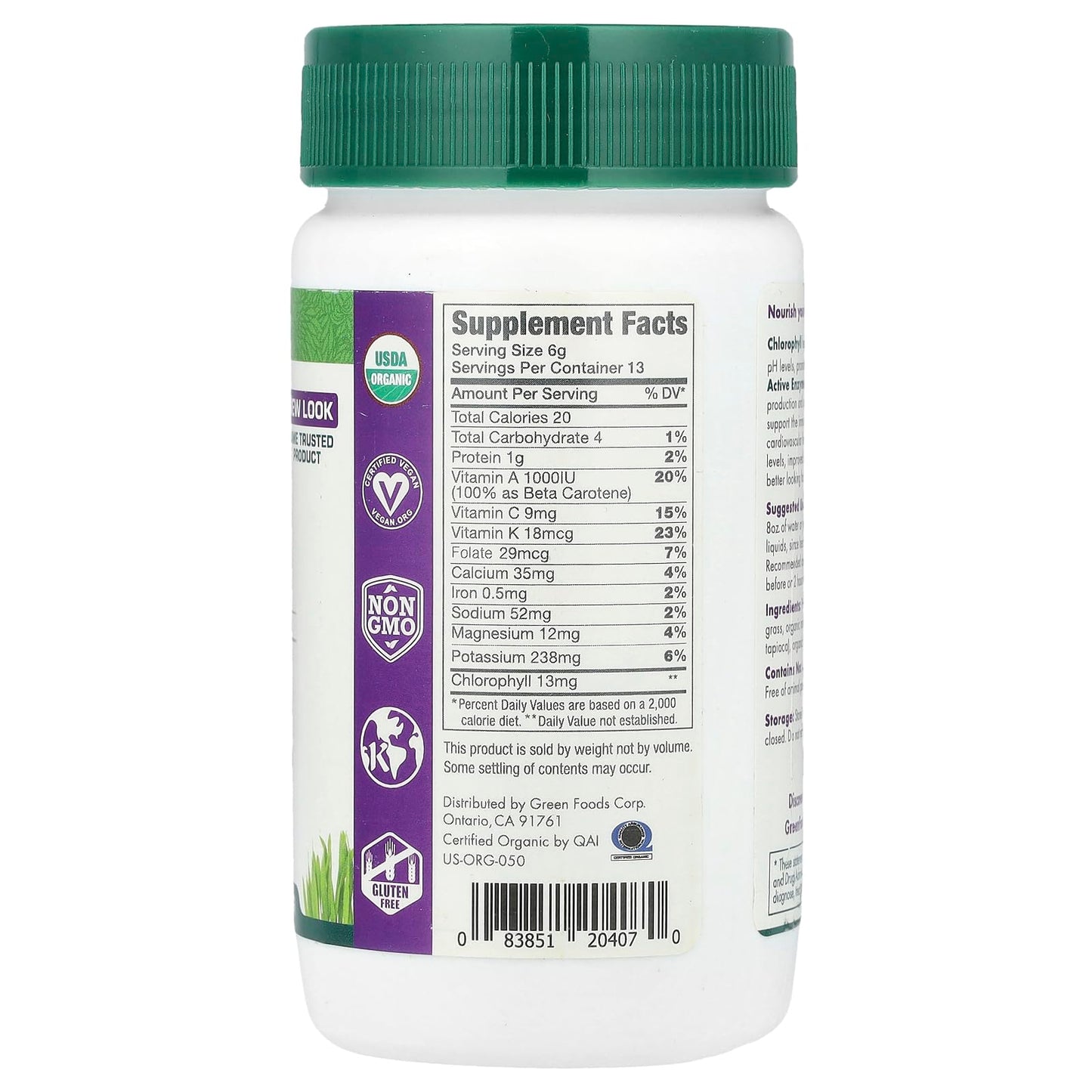 Green Foods Green Magma Powder, 2.8 oz