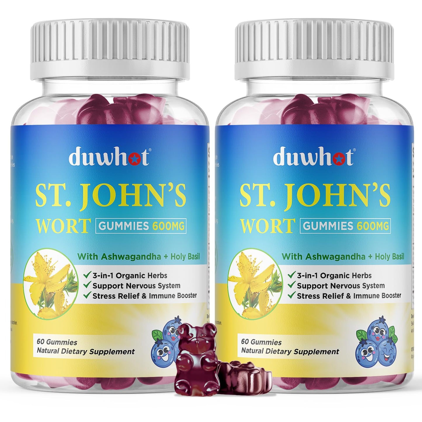 duwhot St John's Wort Gummies 120 ct