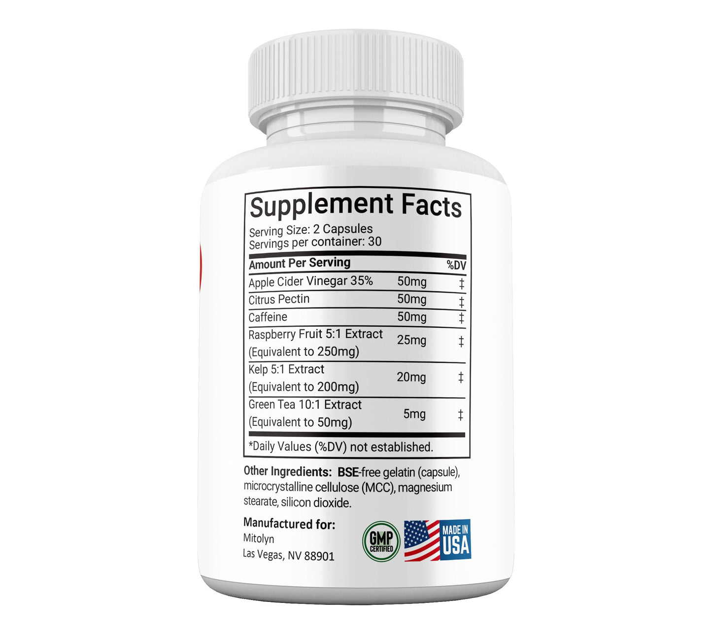 Gold Nutra Mitolyn Capsules, 1 Count