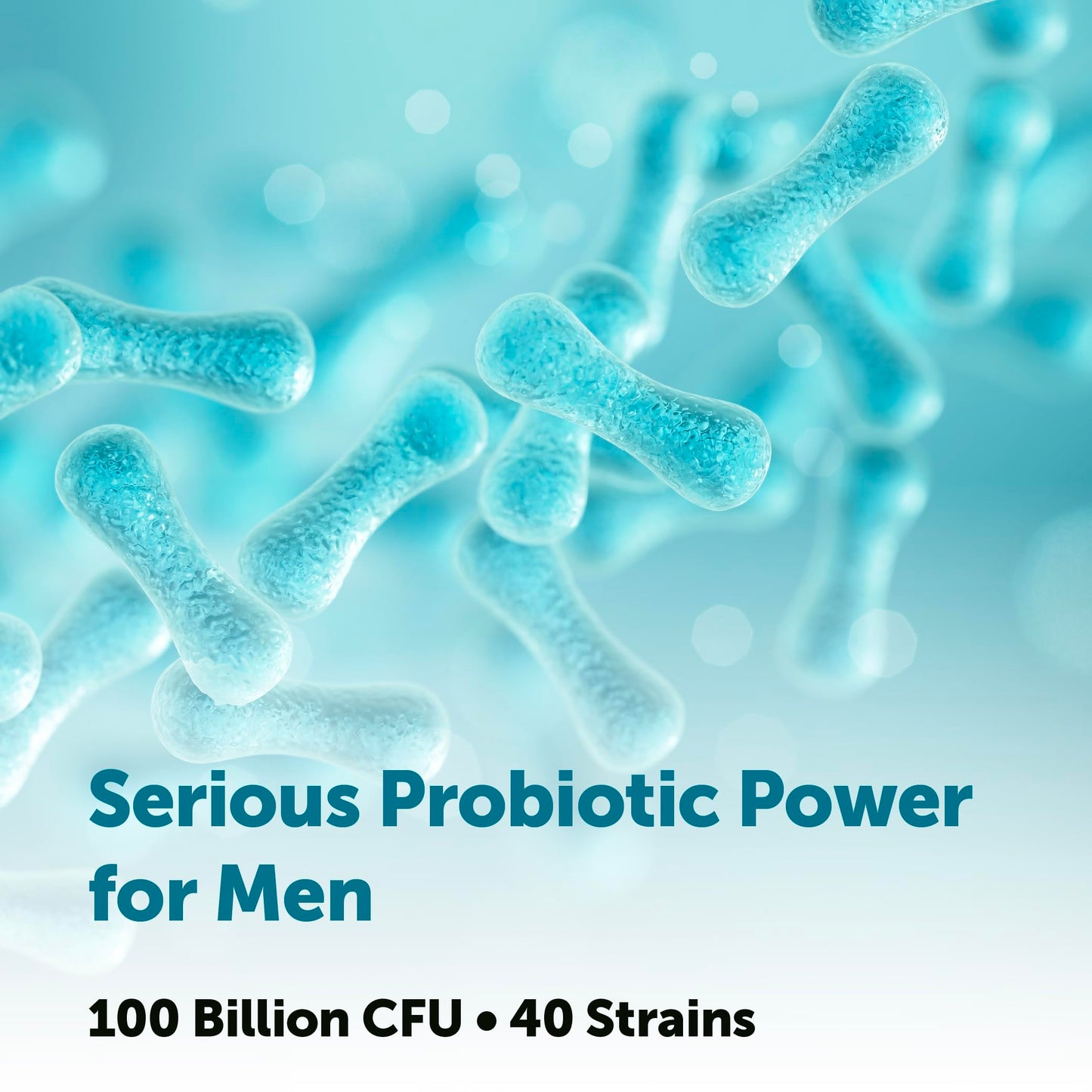 Micro Ingredients Probiotics for Men 100 Billion CFU, 40 Strains, 120 Capsules