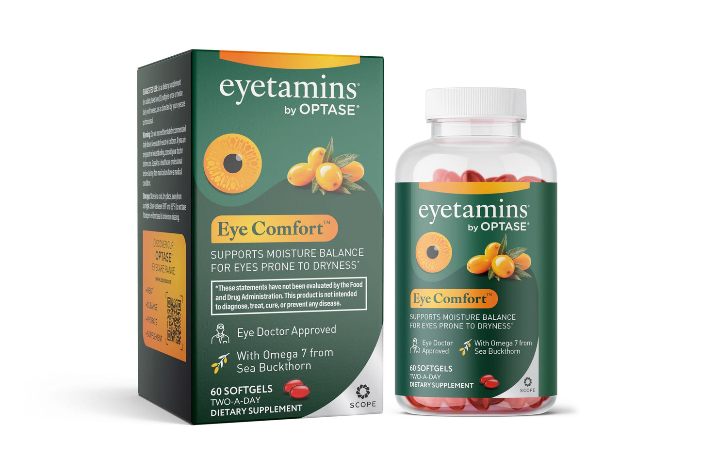 eyetamins Eye Comfort Softgels 60 Count
