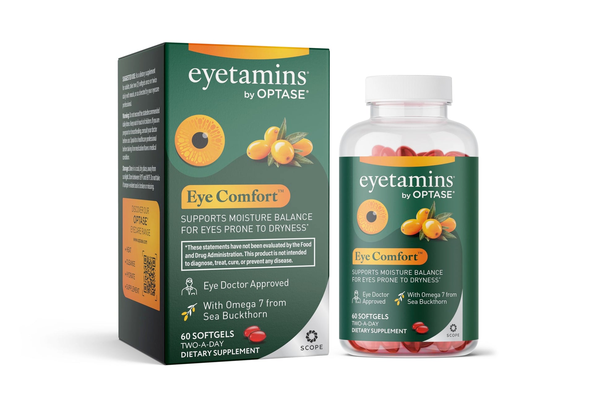 eyetamins Eye Comfort Softgels 60 Count