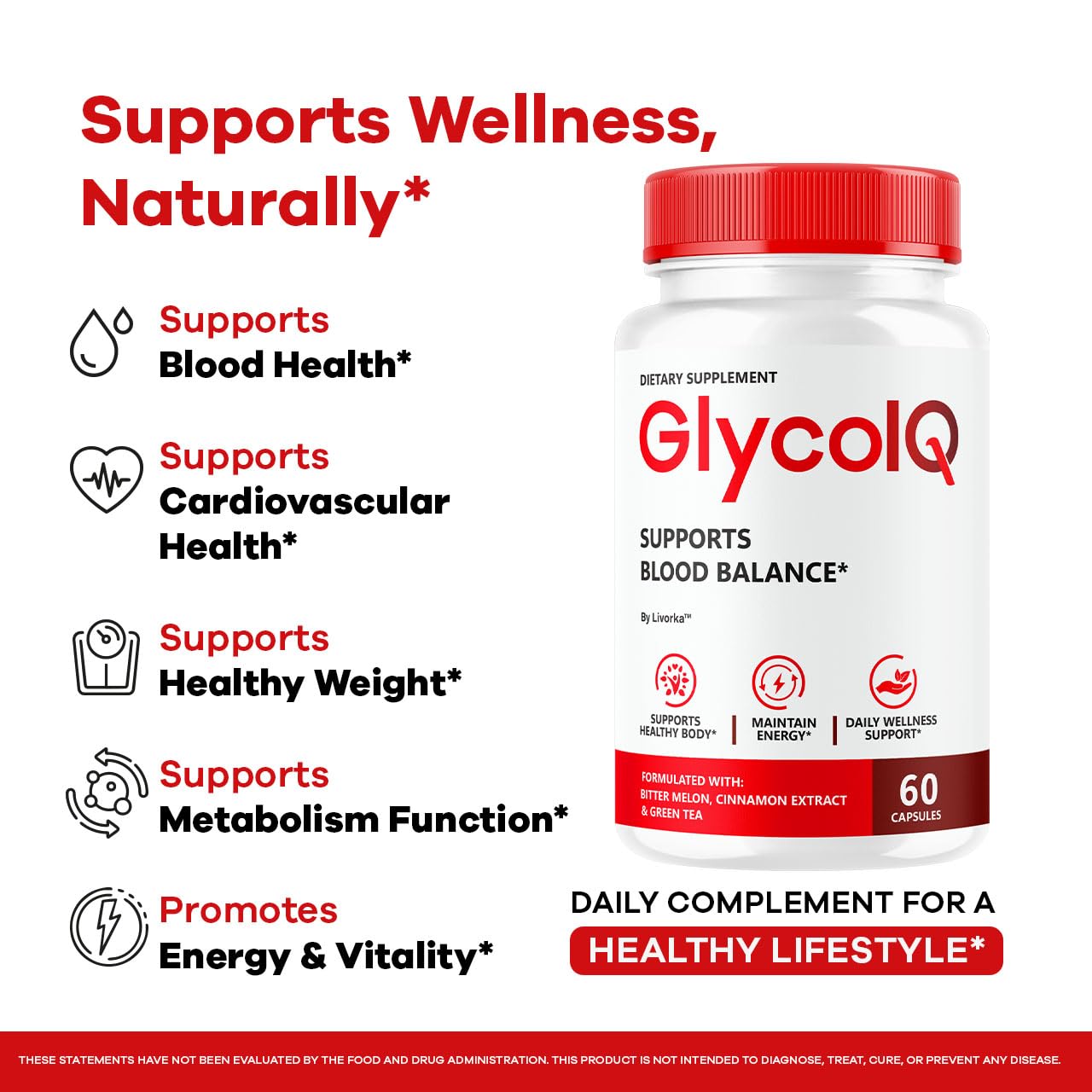 LIVORKA GlycoIQ Capsules 120 Capsules