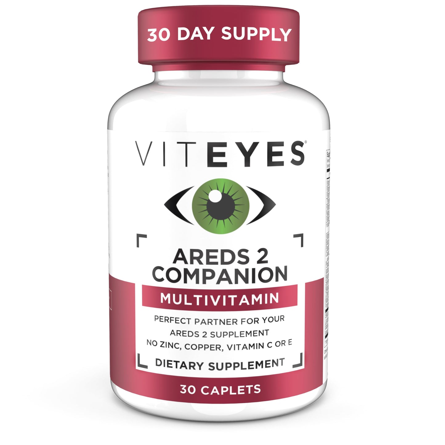 Viteyes Classic AREDS 2 Companion Multivitamin Supplement Capsules 30