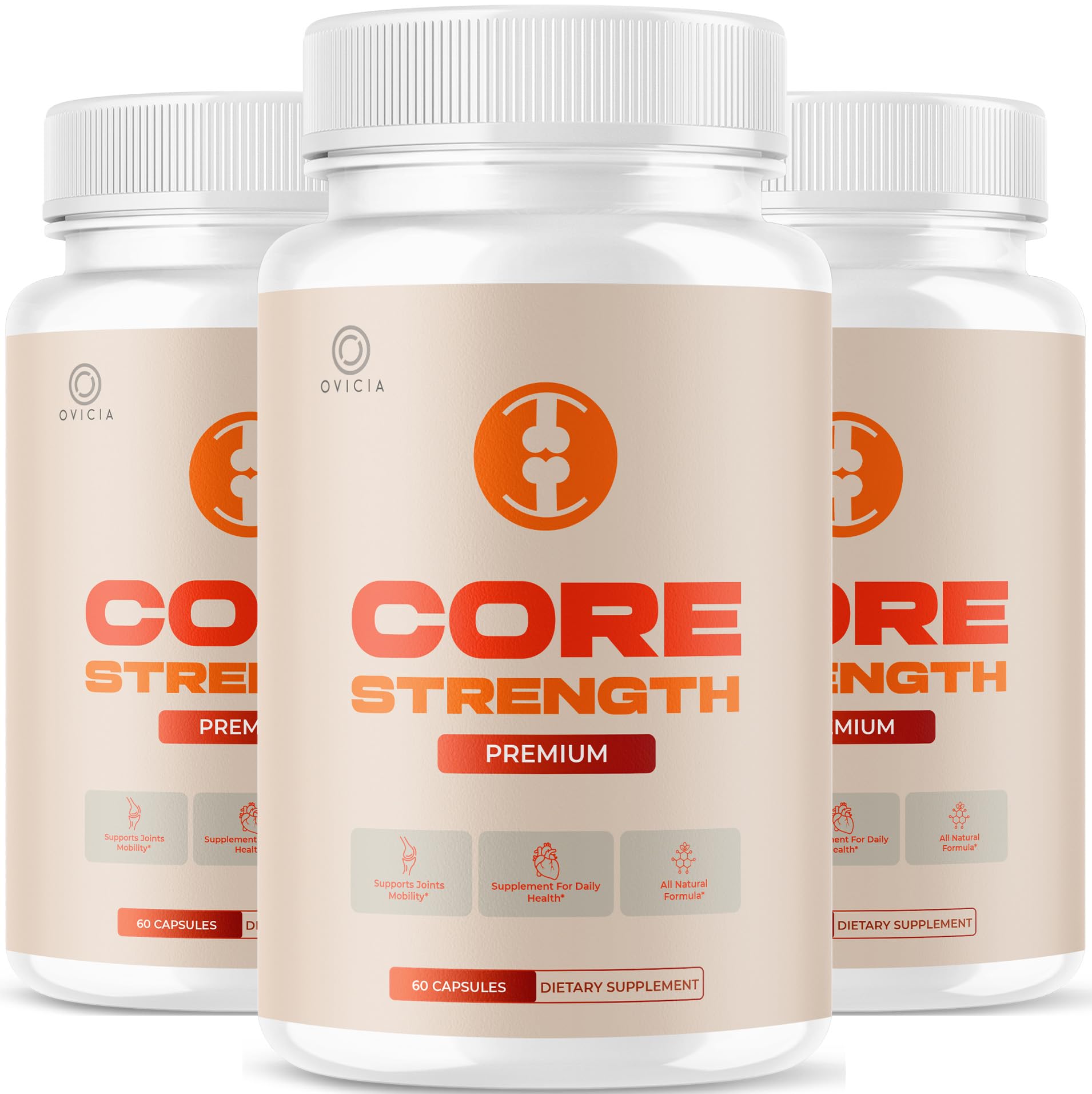OVICIA Core Strength Capsules 180 Capsules
