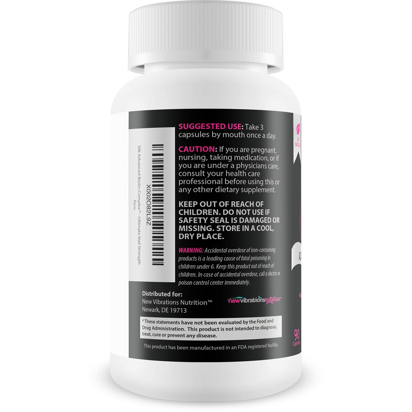 Advanced Silk Biotin Complex Capsule 60 Count