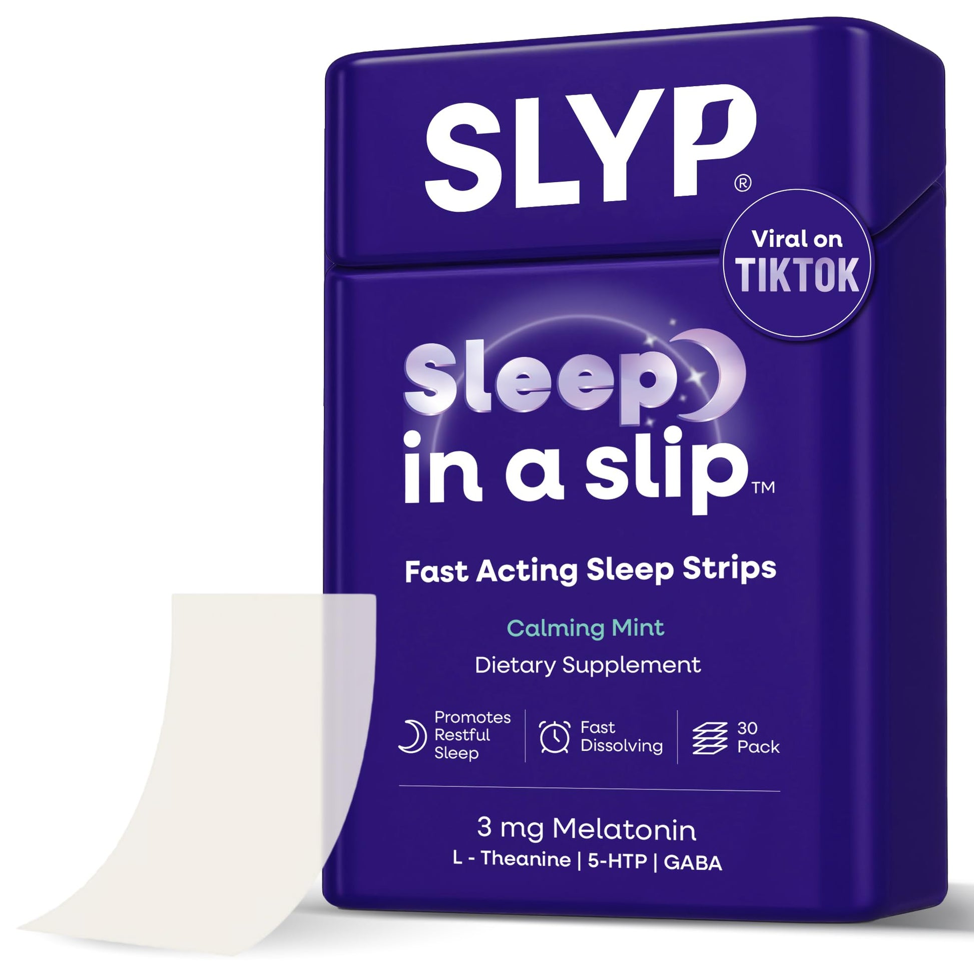 Slyp Sleep Strips Chewable 30 Strips
