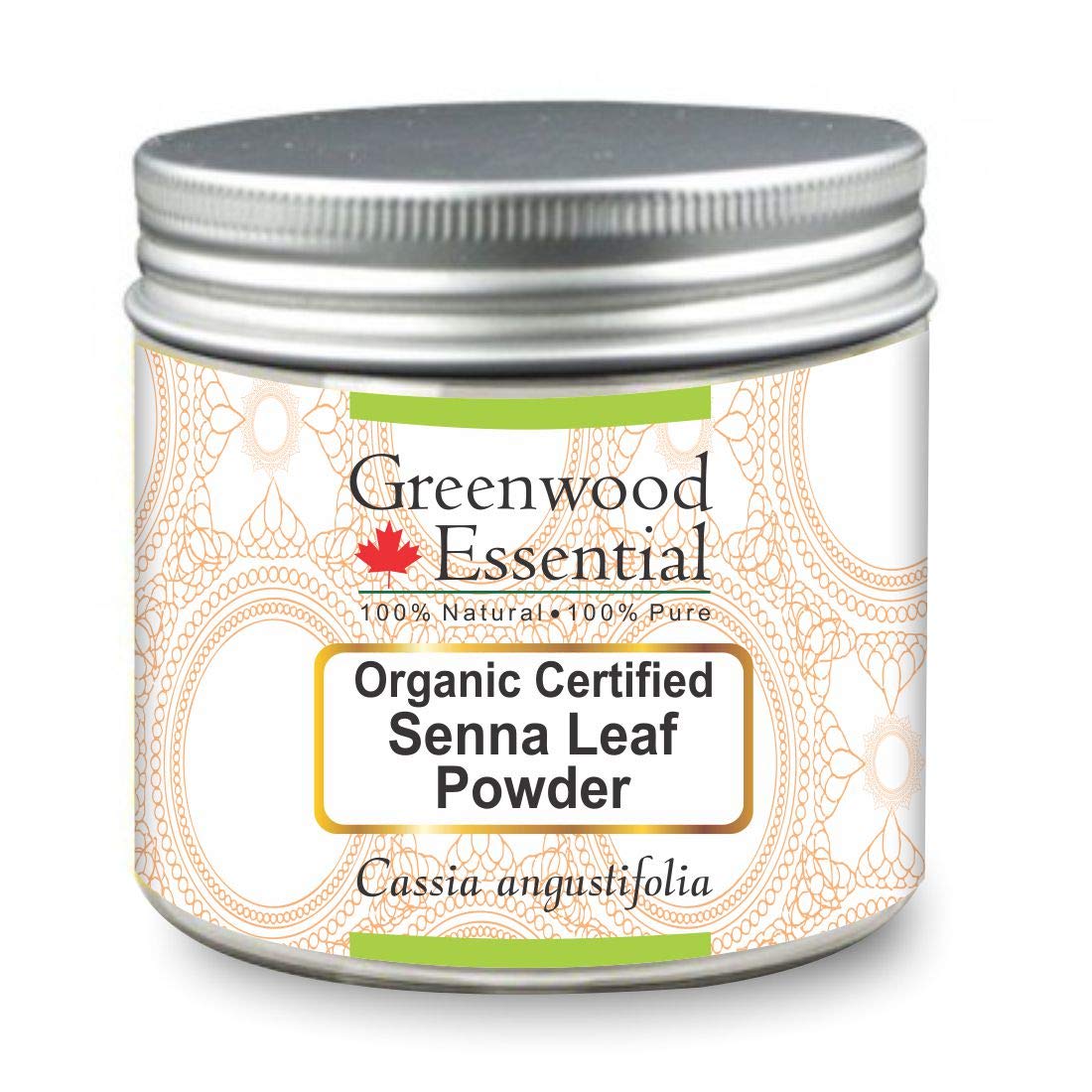 Greenwood Essential Senna Leaf Powder, 200 g