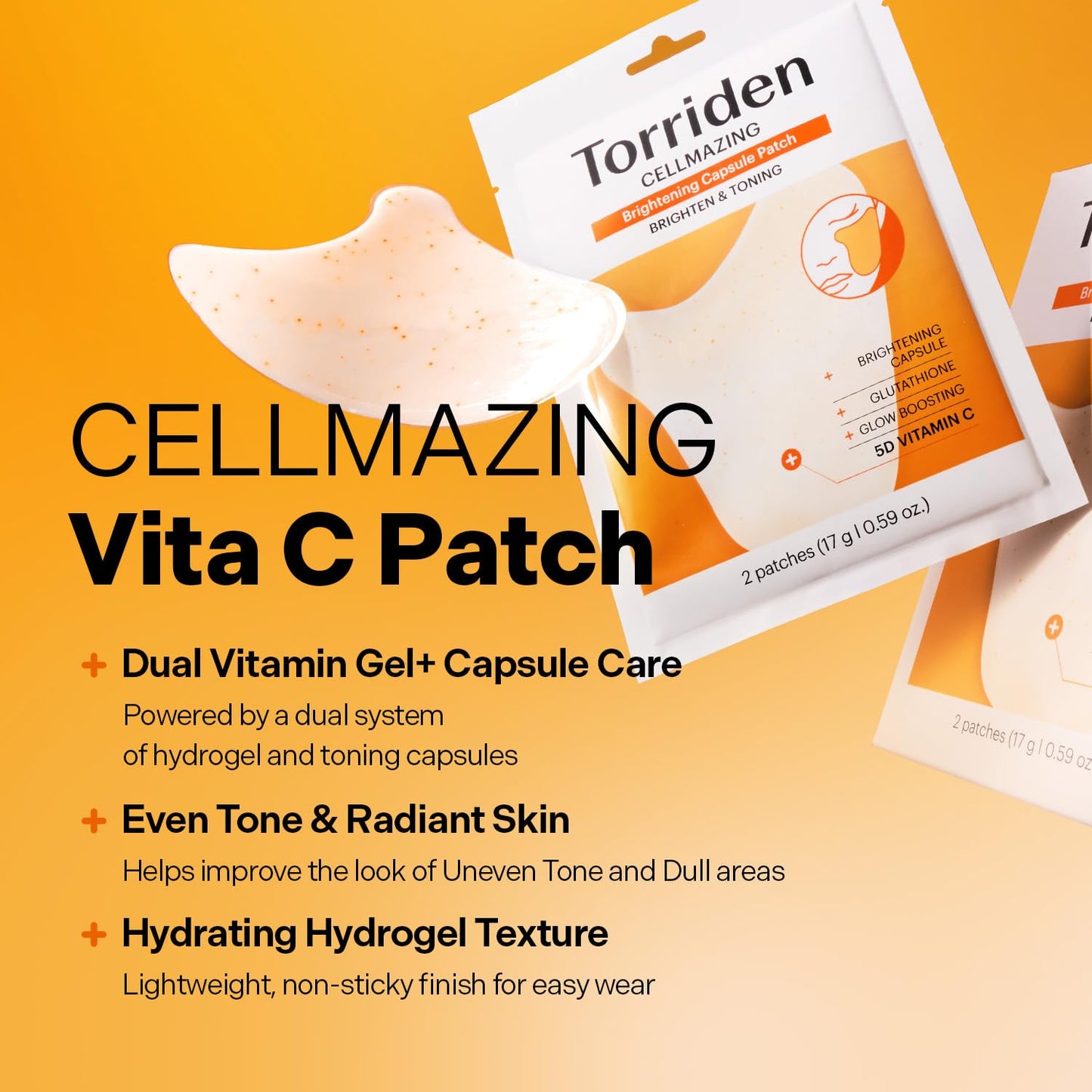 Torriden CELLMAZING Vita C Capsule Patch, 7 Pairs