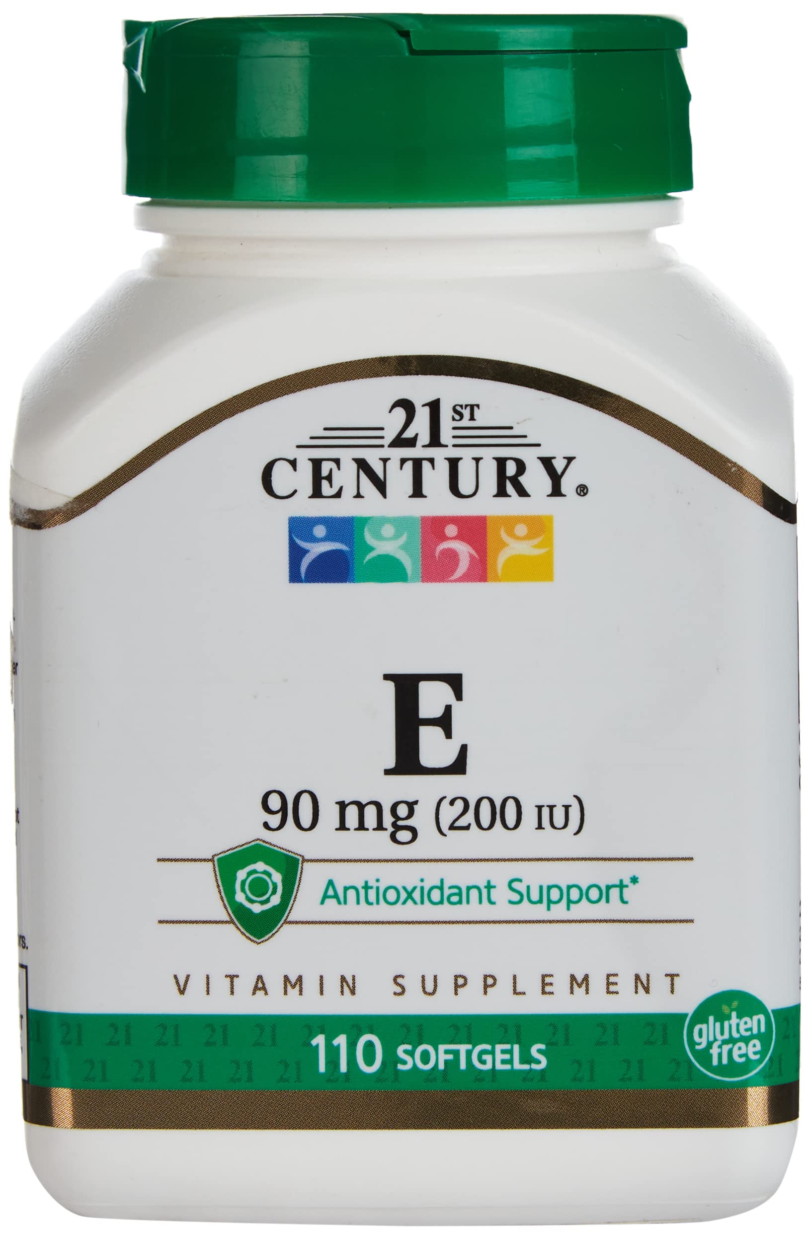 21st Century Vitamin E 90 mg (200 IU), 110 Softgels