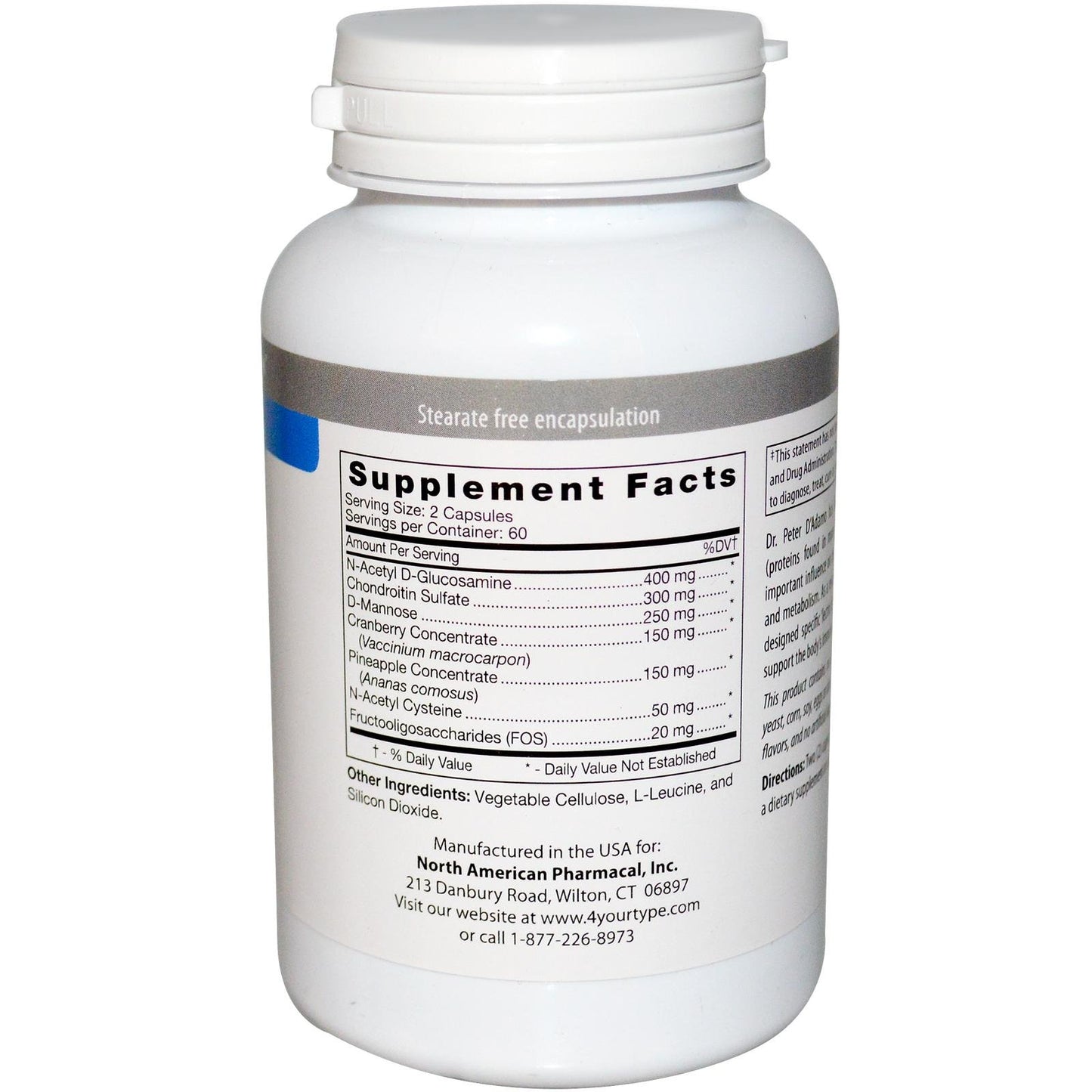 D'Adamo Personalized Nutrition Deflect A Capsule 120 Count