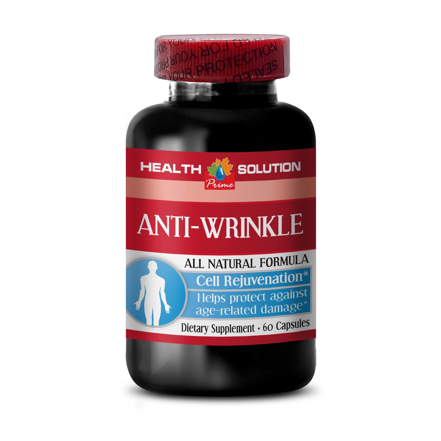Health Solution Prime Anti-Wrinkle Complex Capsules, 120 Capsules