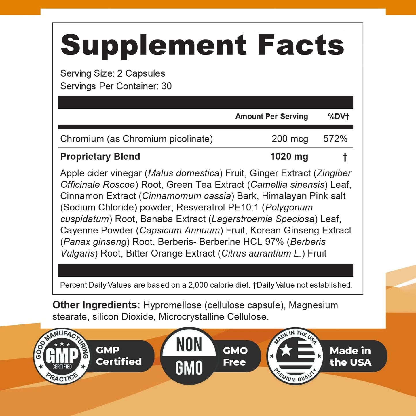 Orby BurnPeak Capsules 60 Count