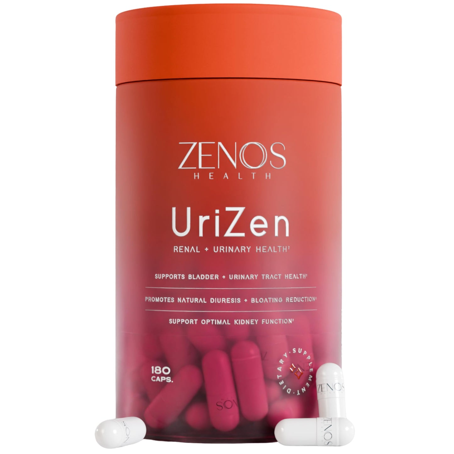 Zenos Health UriZen Kidney Support Supplement, 180 Capsules