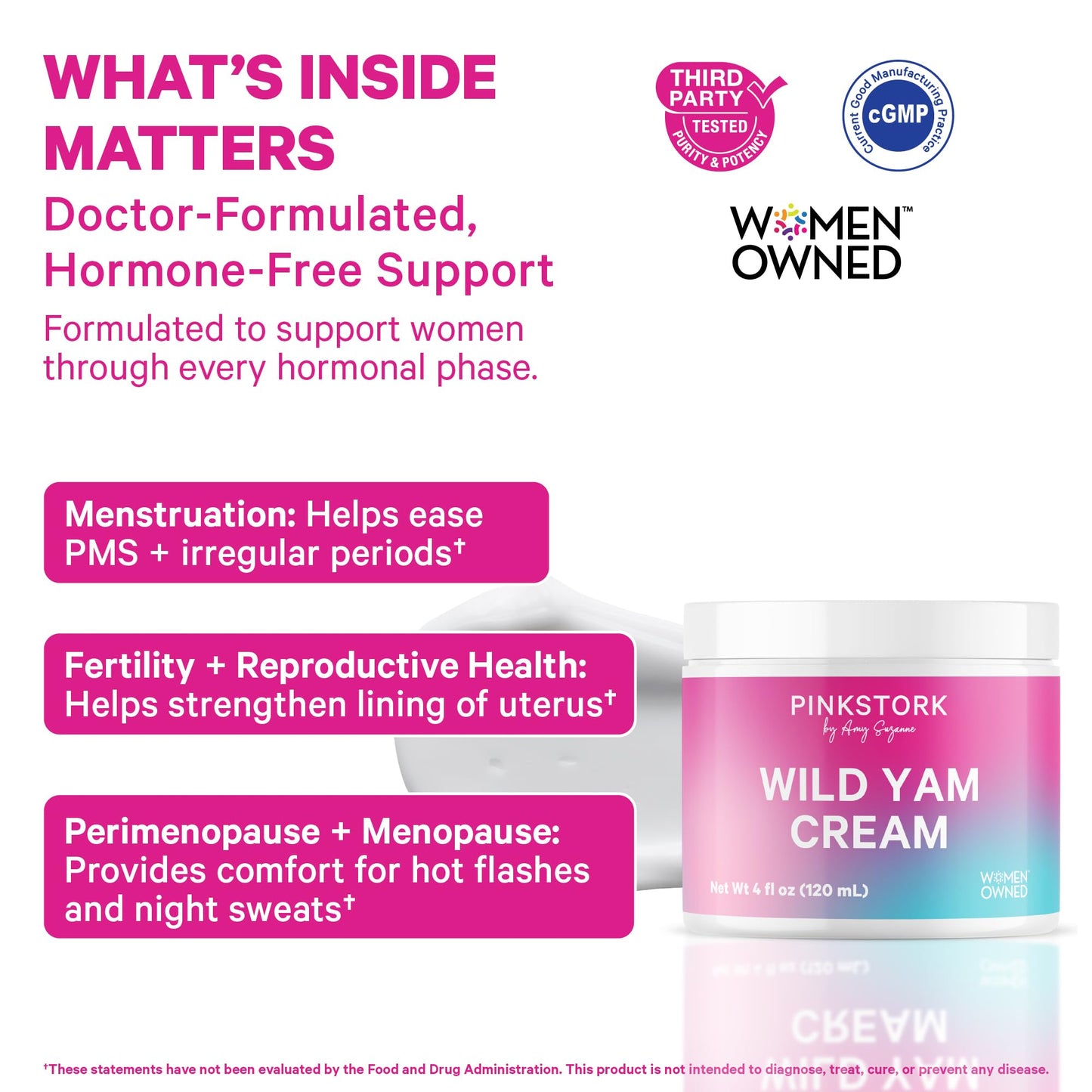 Pink Stork Fertility Supplements for Women Capsule 2 Count