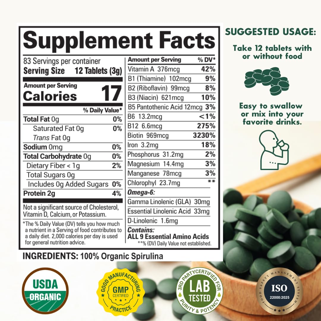 Sunlit Best Green Organics Ultimate Chlorella & Spirulina Bundle Powder 2