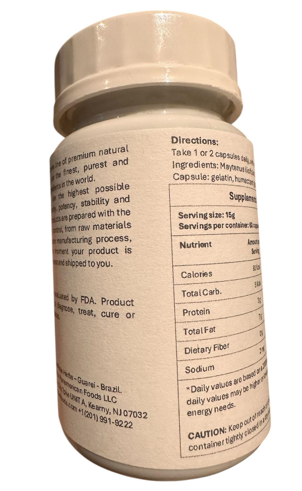 Ninho Verde ESPINHEIRA Santa 500Mg Capsules, 60 Count
