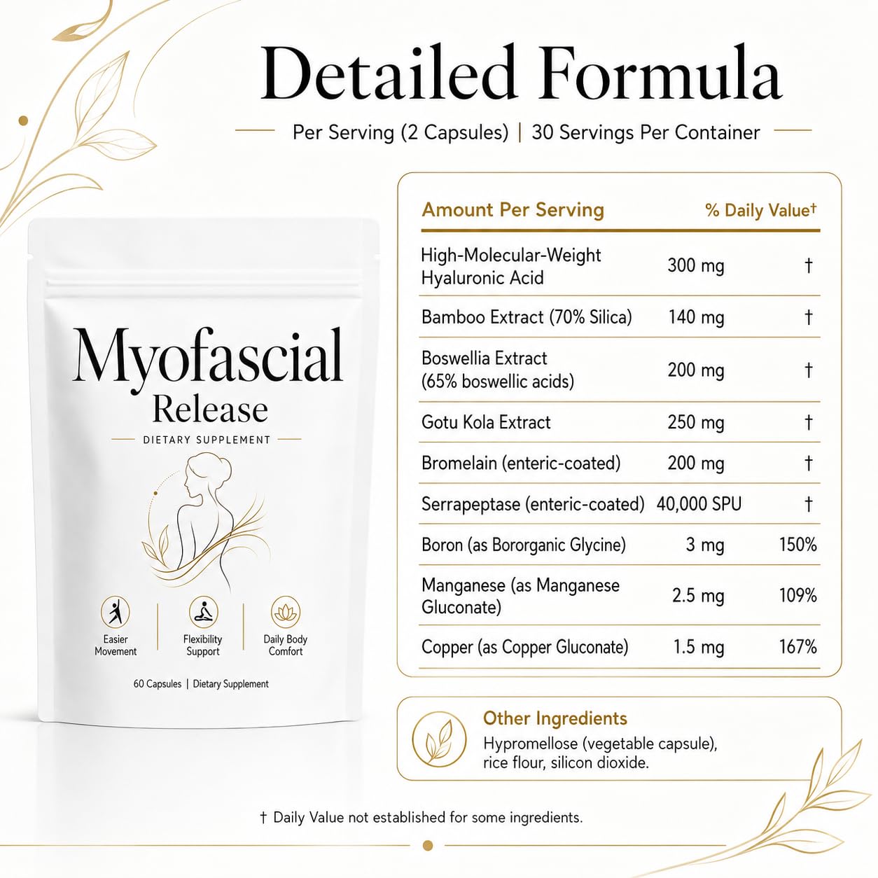 ZRRTXV Myofascial Release Capsules 60 Count