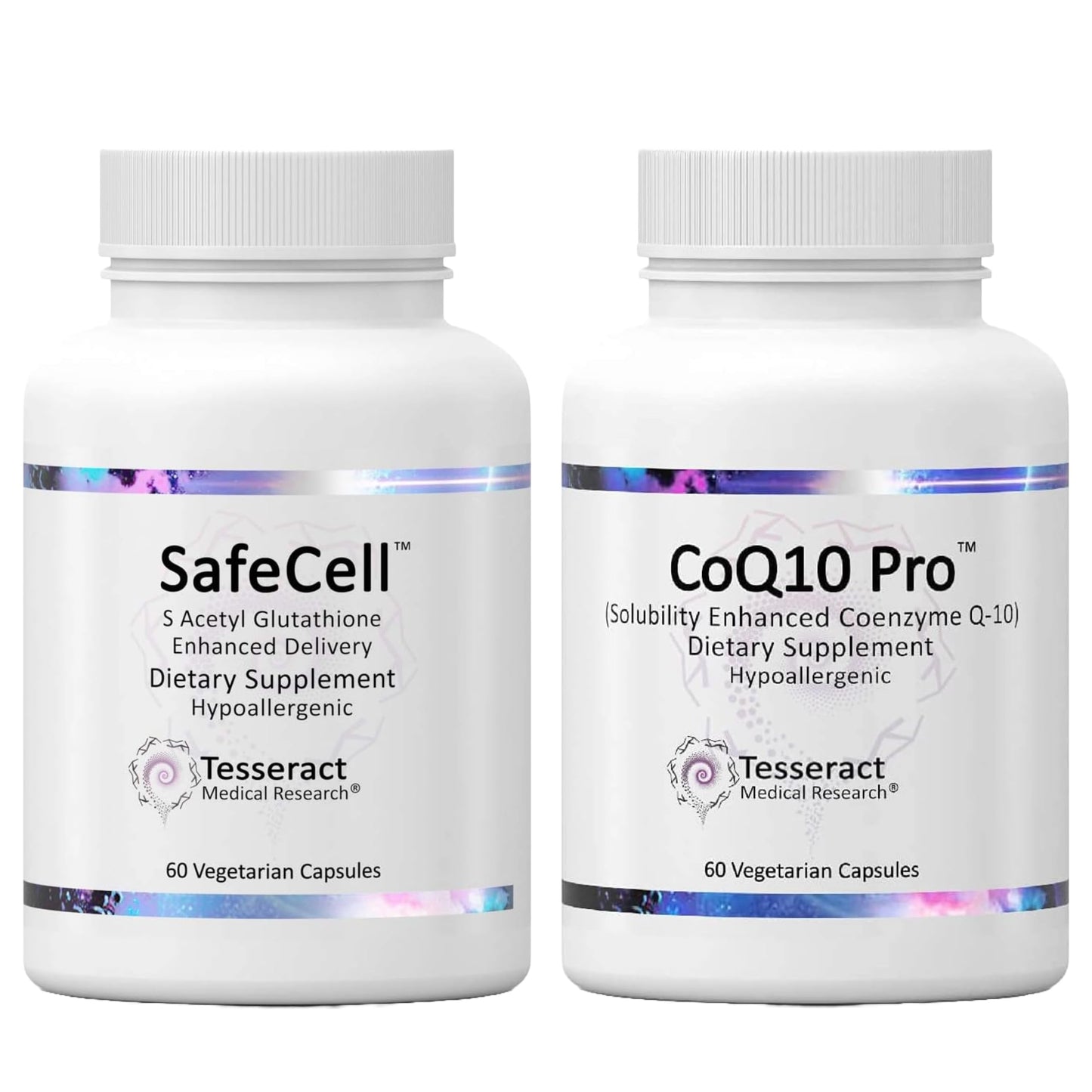 Tesseract Medical Research Master Antioxidant and Vitality Bundle Capsule, 120