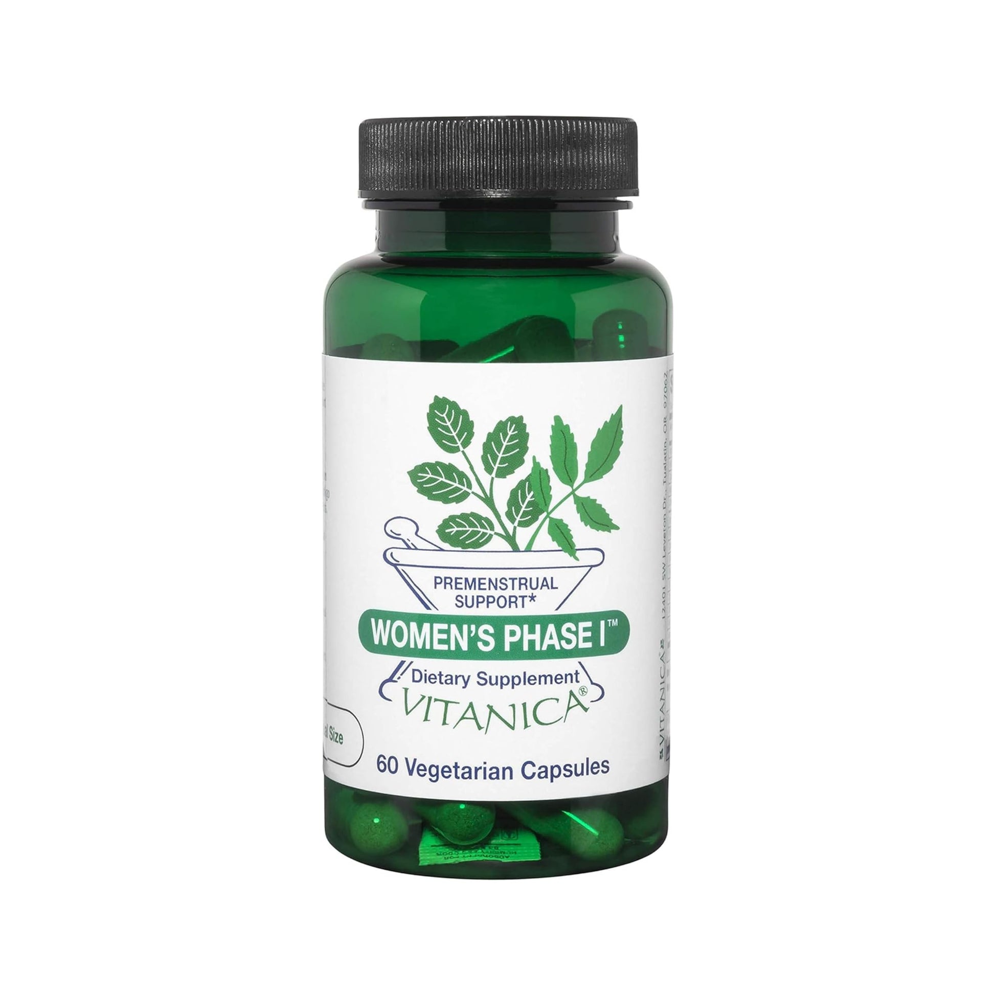 Vitanica Women's Phase I Premenstrual Support Vegan 60 Capsules