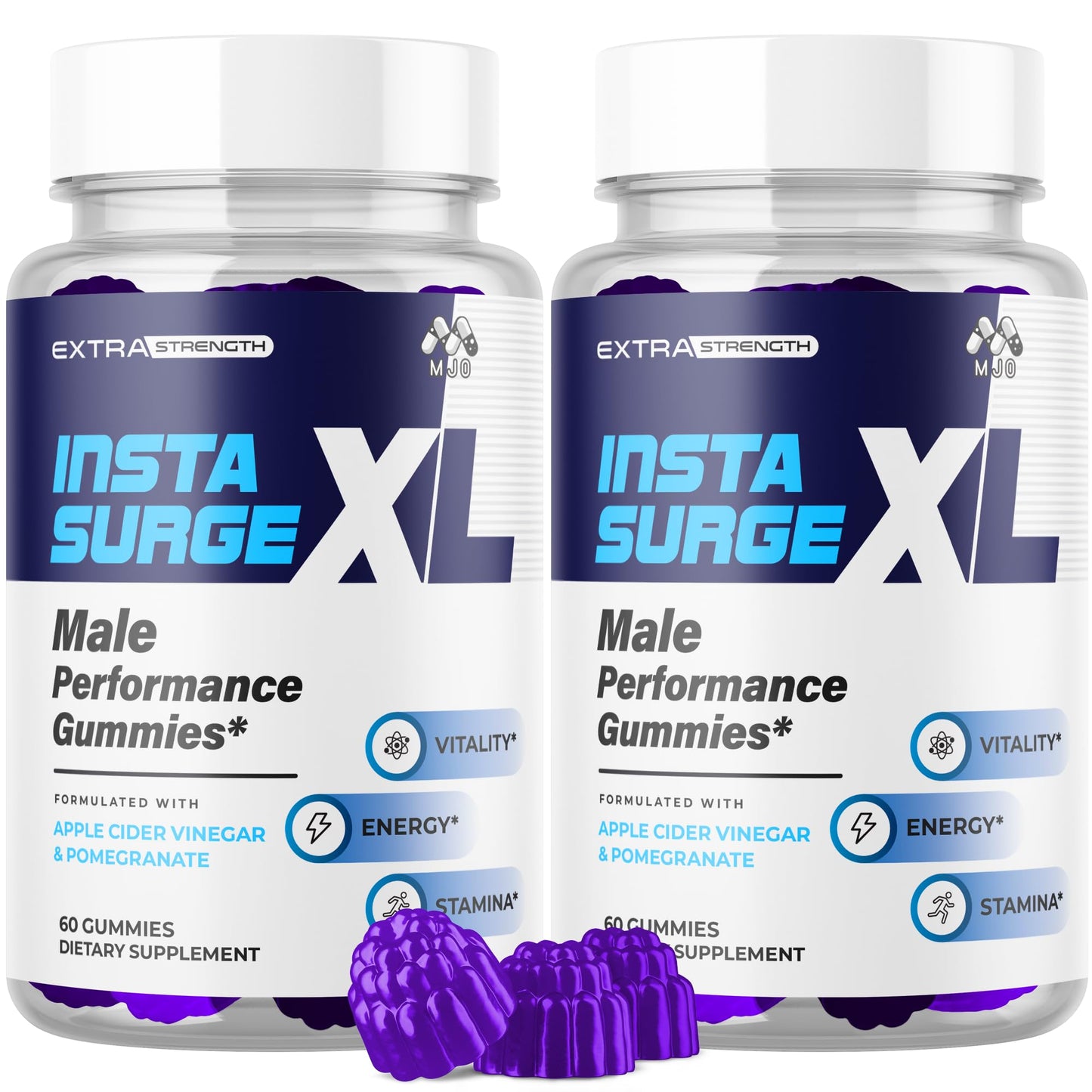 MJO Insta Surge XL Gummies, 120 Gummies