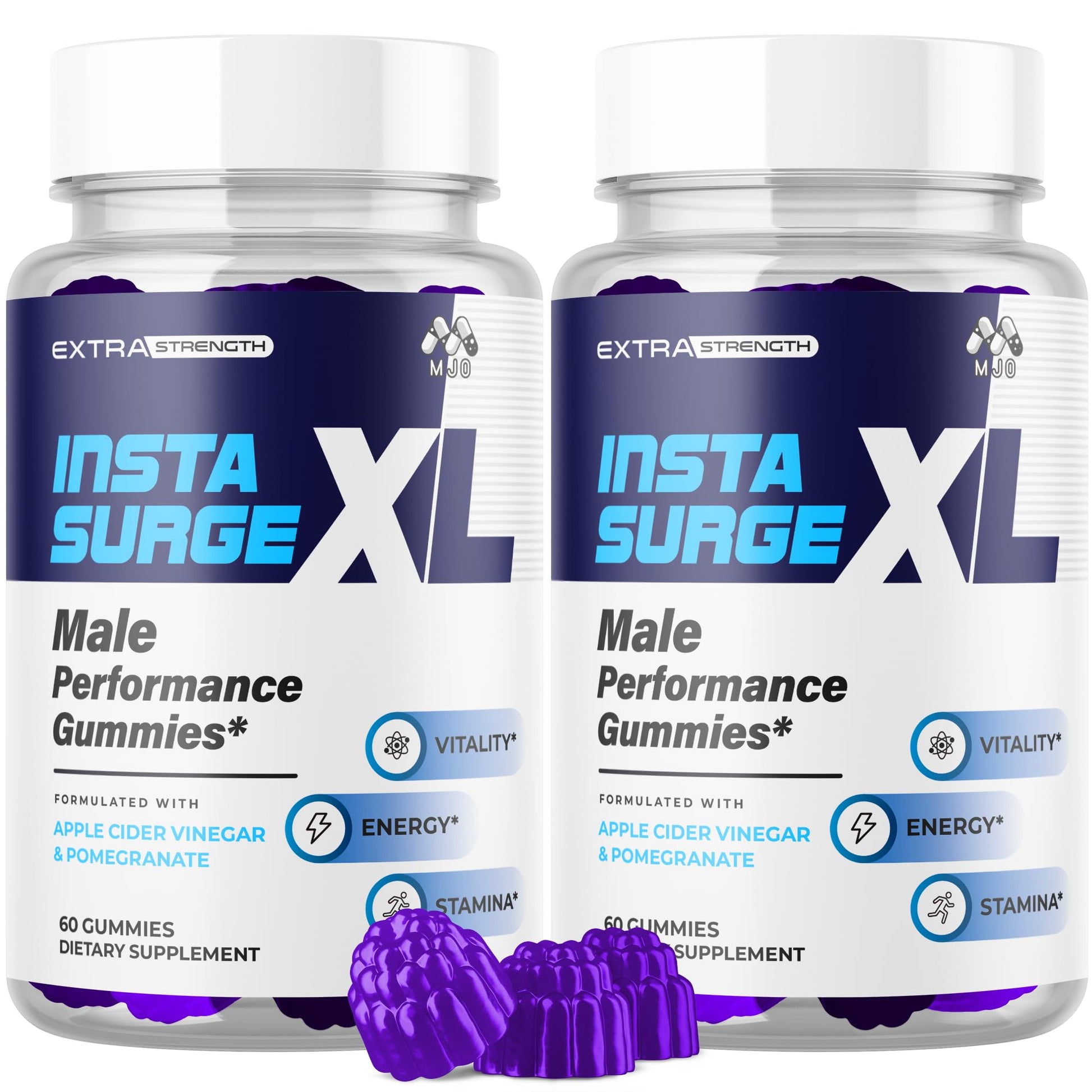MJO Insta Surge XL Gummies, 120 Gummies