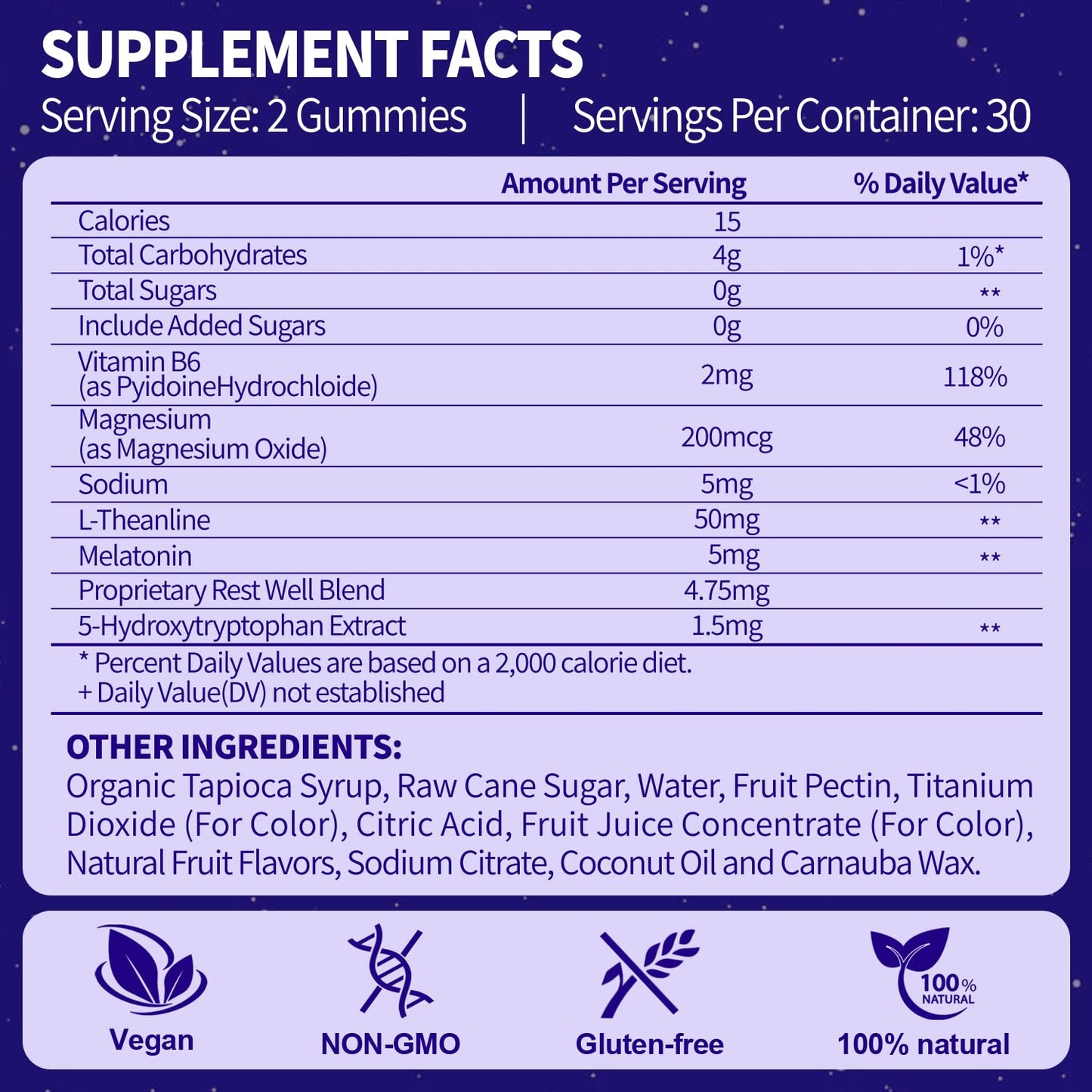 FUJI ORCHARD Melatonin Gummies 5mg, 60 Count