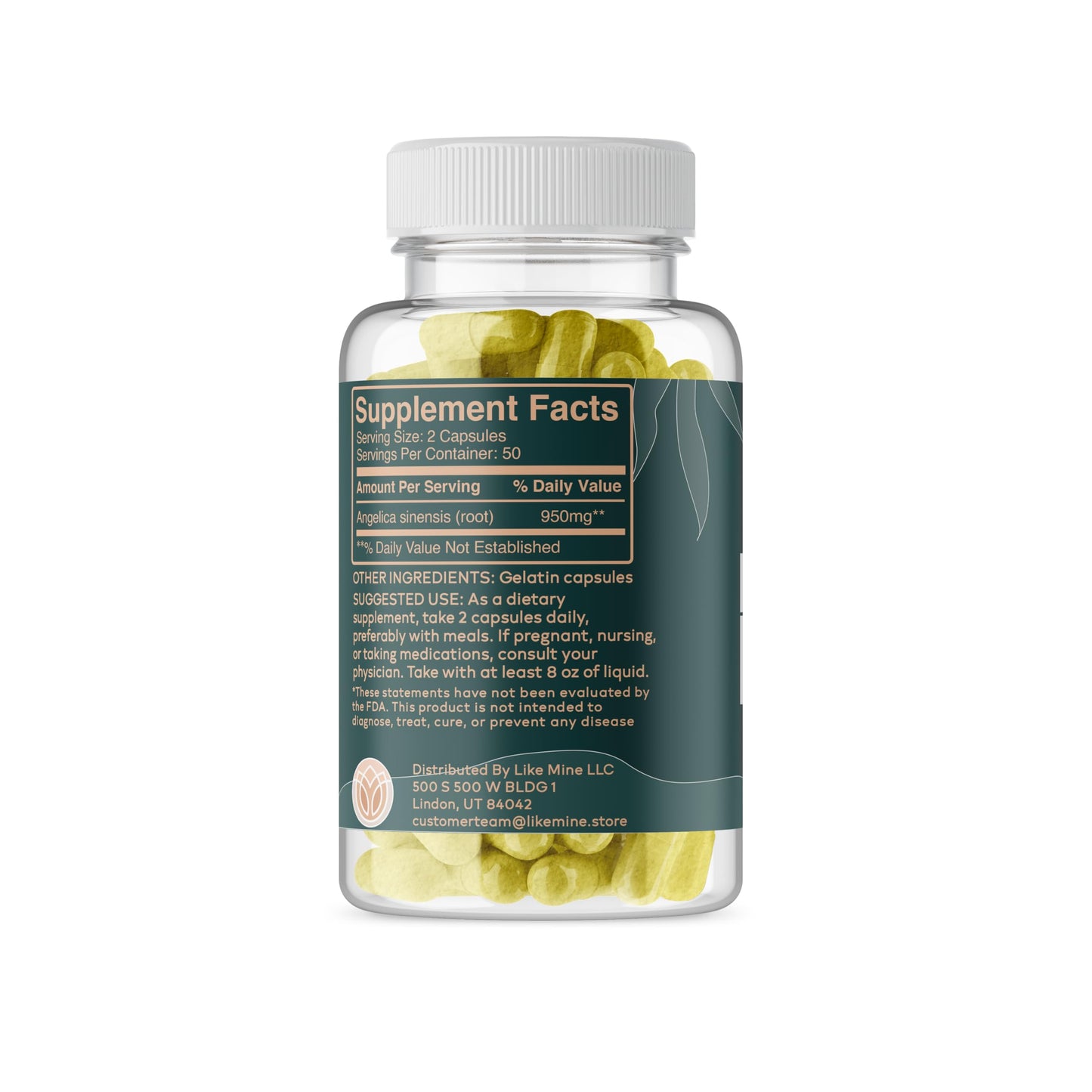 Like Mine Dong Quai Capsule, 100 Capsules