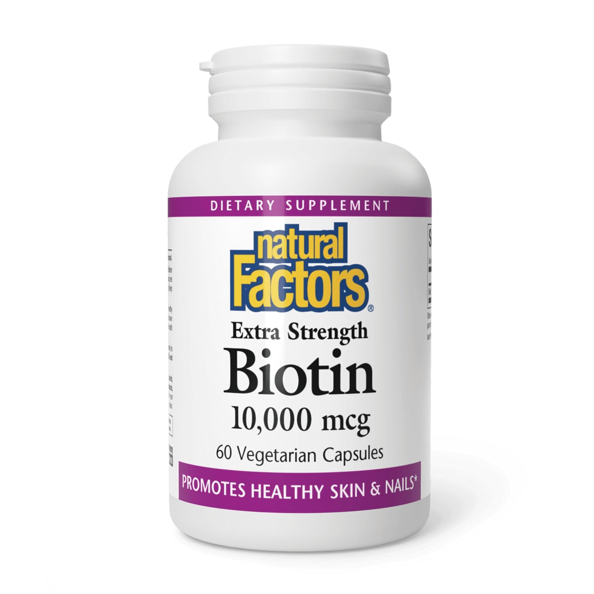 Natural Factors Biotin 10000 mcg Capsule, 60 Count