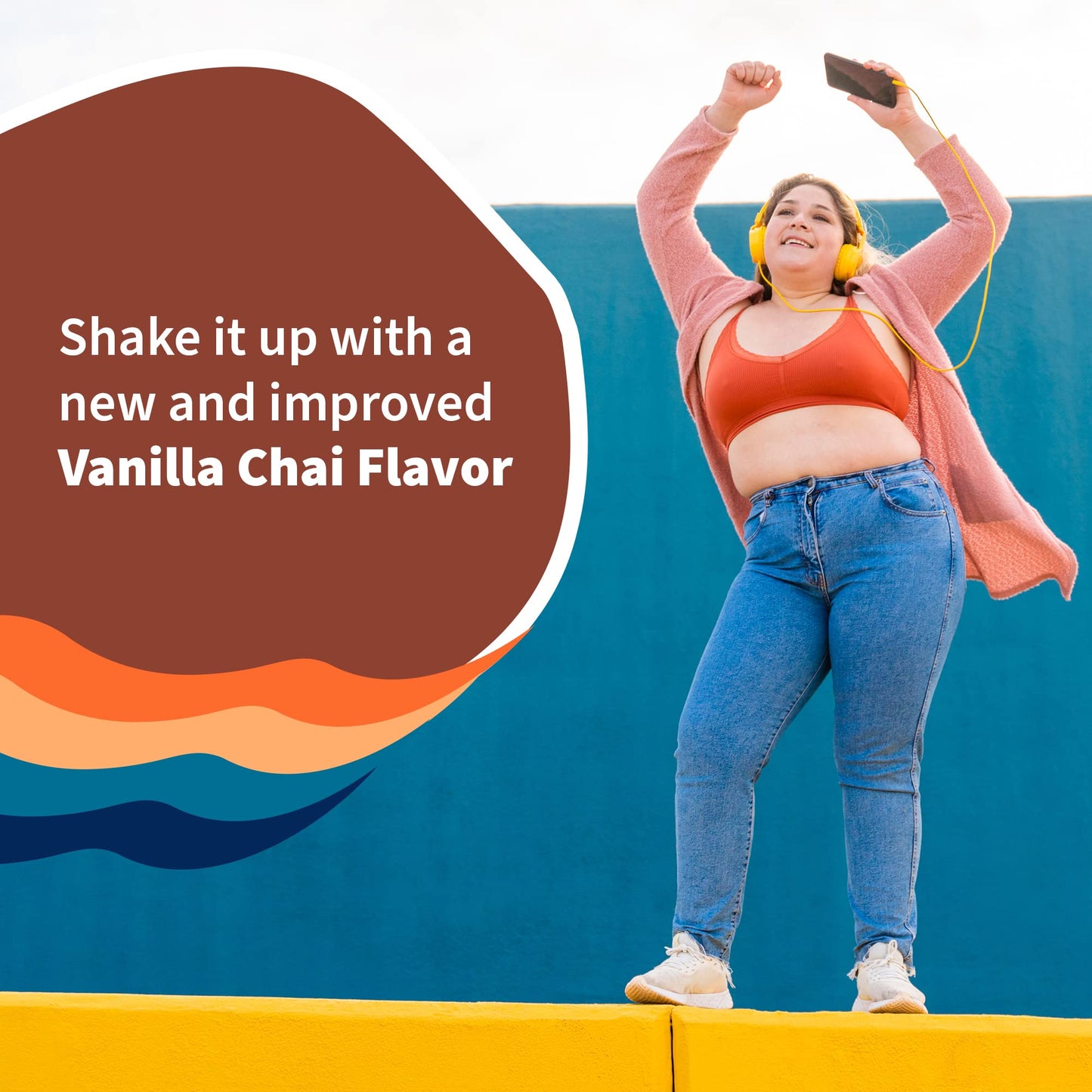 Garden of Life Organic Vegan Protein Powder Vanilla Chai, 20.5 oz