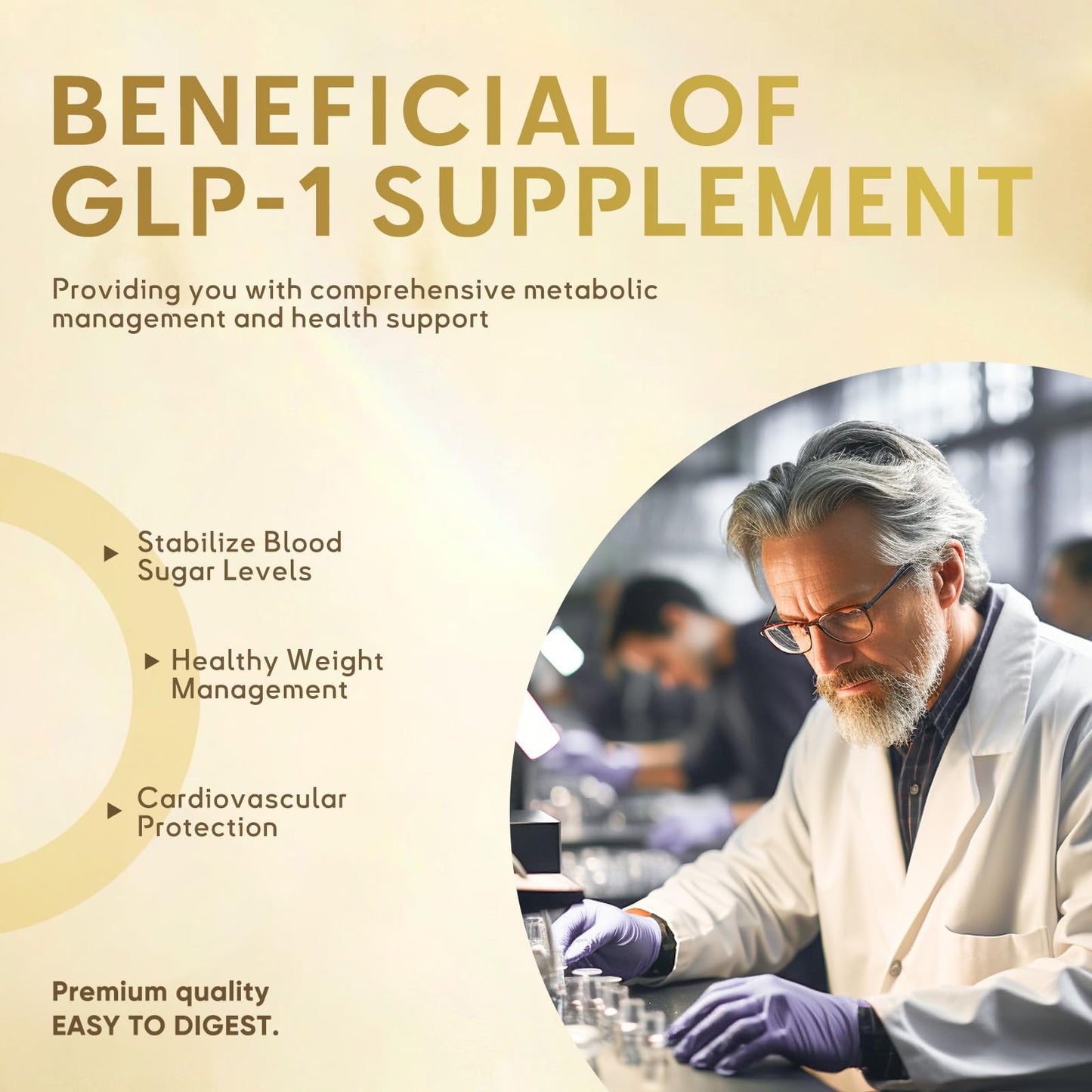 Life Nutrition GLP-1 Supplement Capsule, 120 Capsules