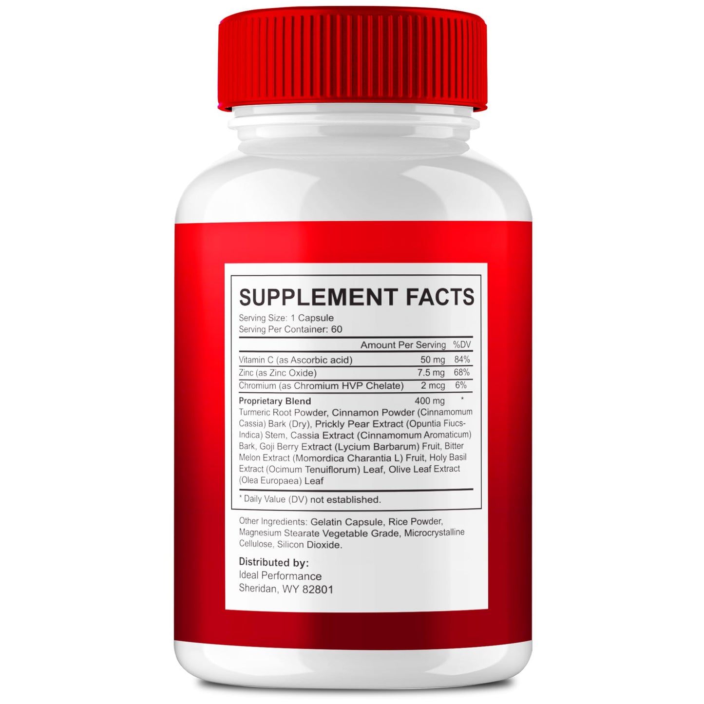 IDEAL PERFORMANCE Gluco Armor Advanced Blood Formula Capsules 300
