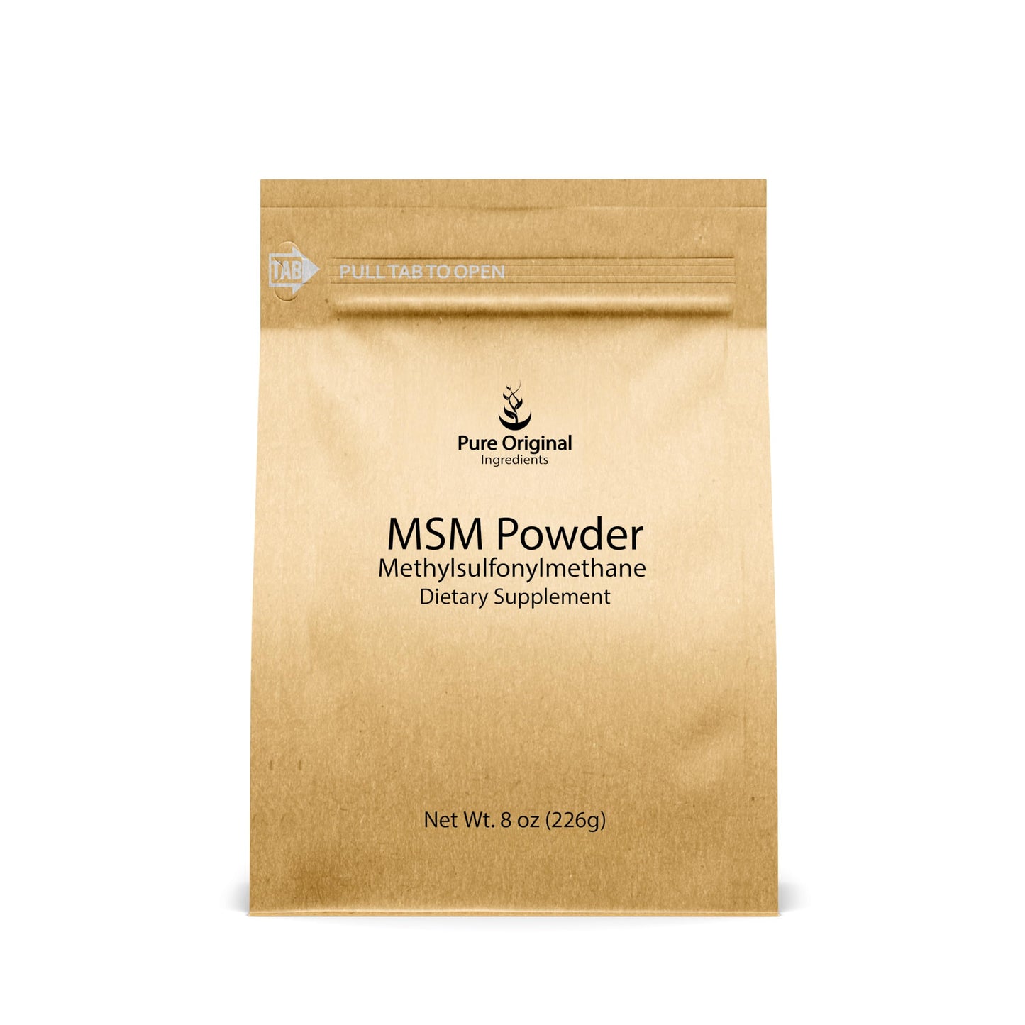 PURE ORIGINAL INGREDIENTS Methylsulfonylmethane (MSM) Powder, 8 oz