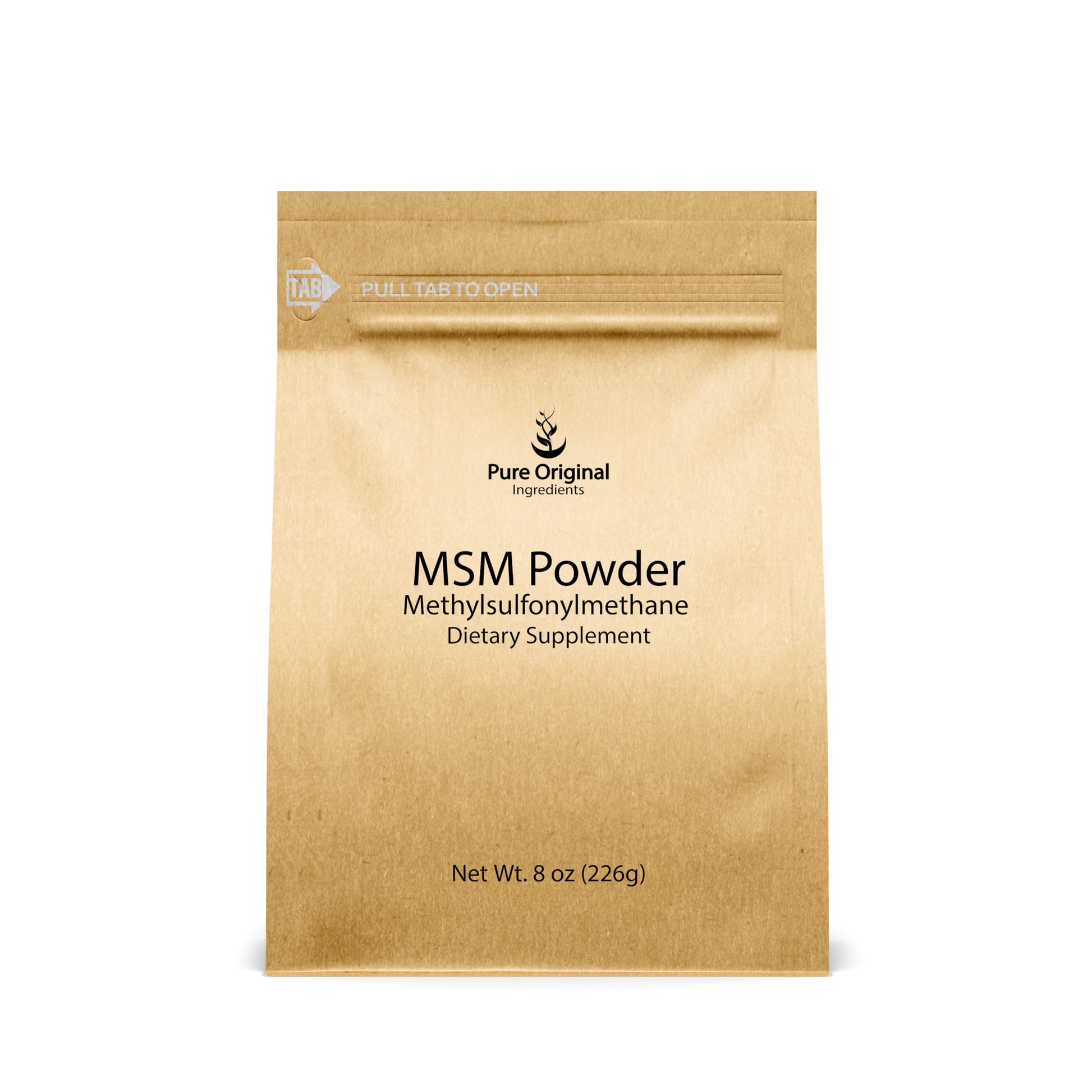 PURE ORIGINAL INGREDIENTS Methylsulfonylmethane (MSM) Powder, 8 oz