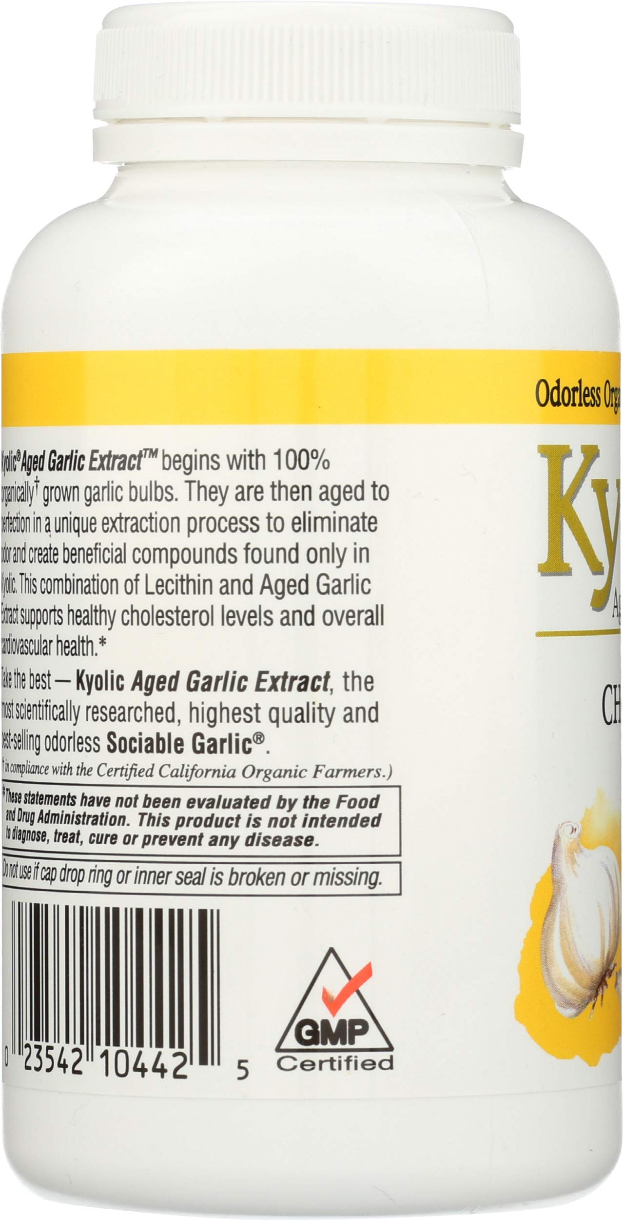 Kyolic Garlic with Lecithin Capsules 1 Capsule