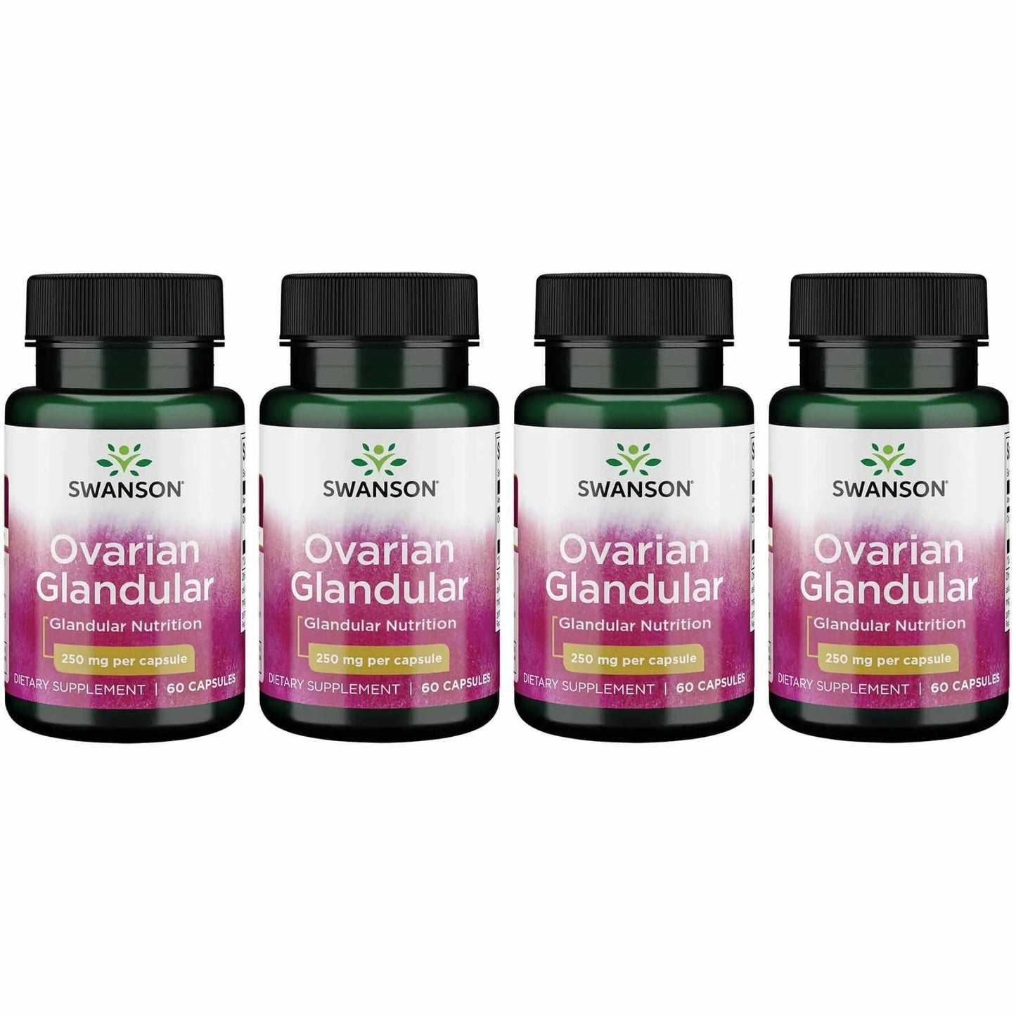 Swanson Ovarian Glandular Capsules, 240 Capsules