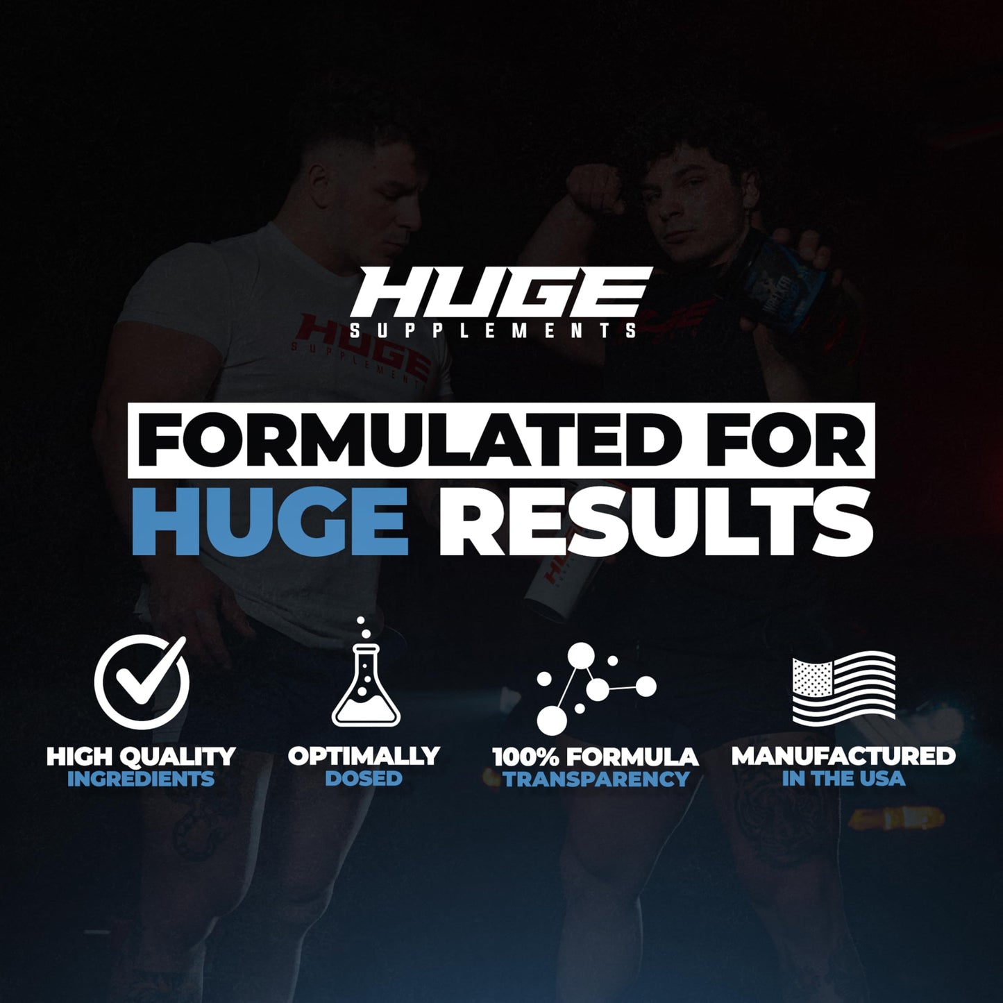 Huge Supplements Glucose Disposal Agent (GDA), Carb Blocker & Nutrient Partitioner 120 Capsules